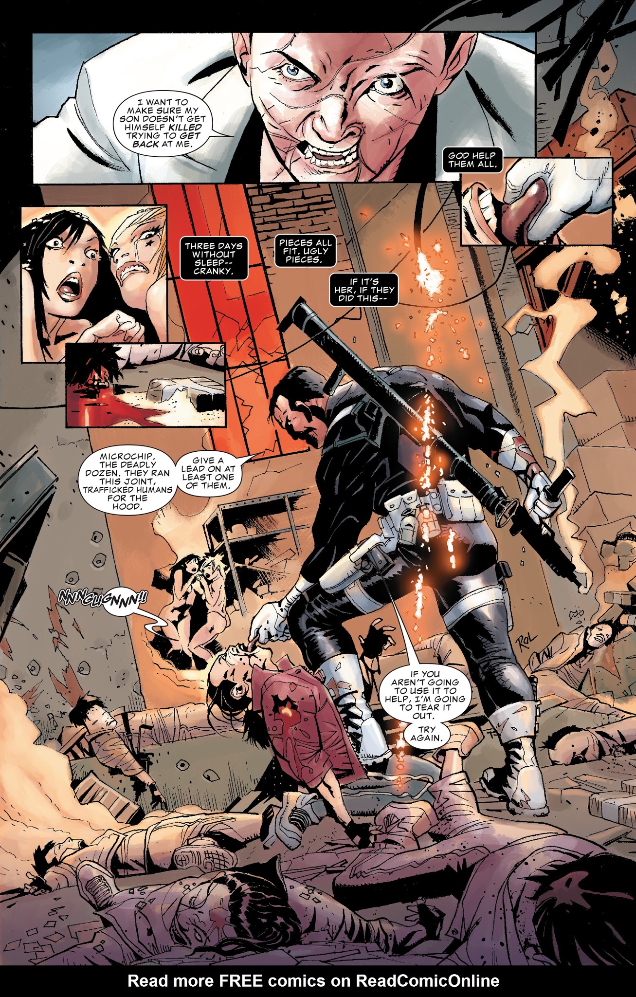 Read online Punisher: In The Blood comic -  Issue #2 - 9