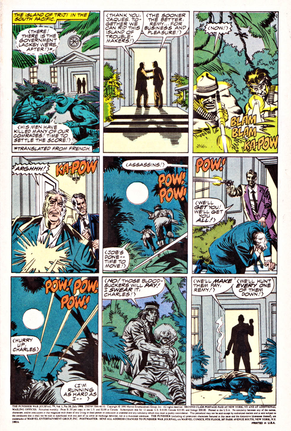 Read online The Punisher War Journal comic -  Issue #20 - 2
