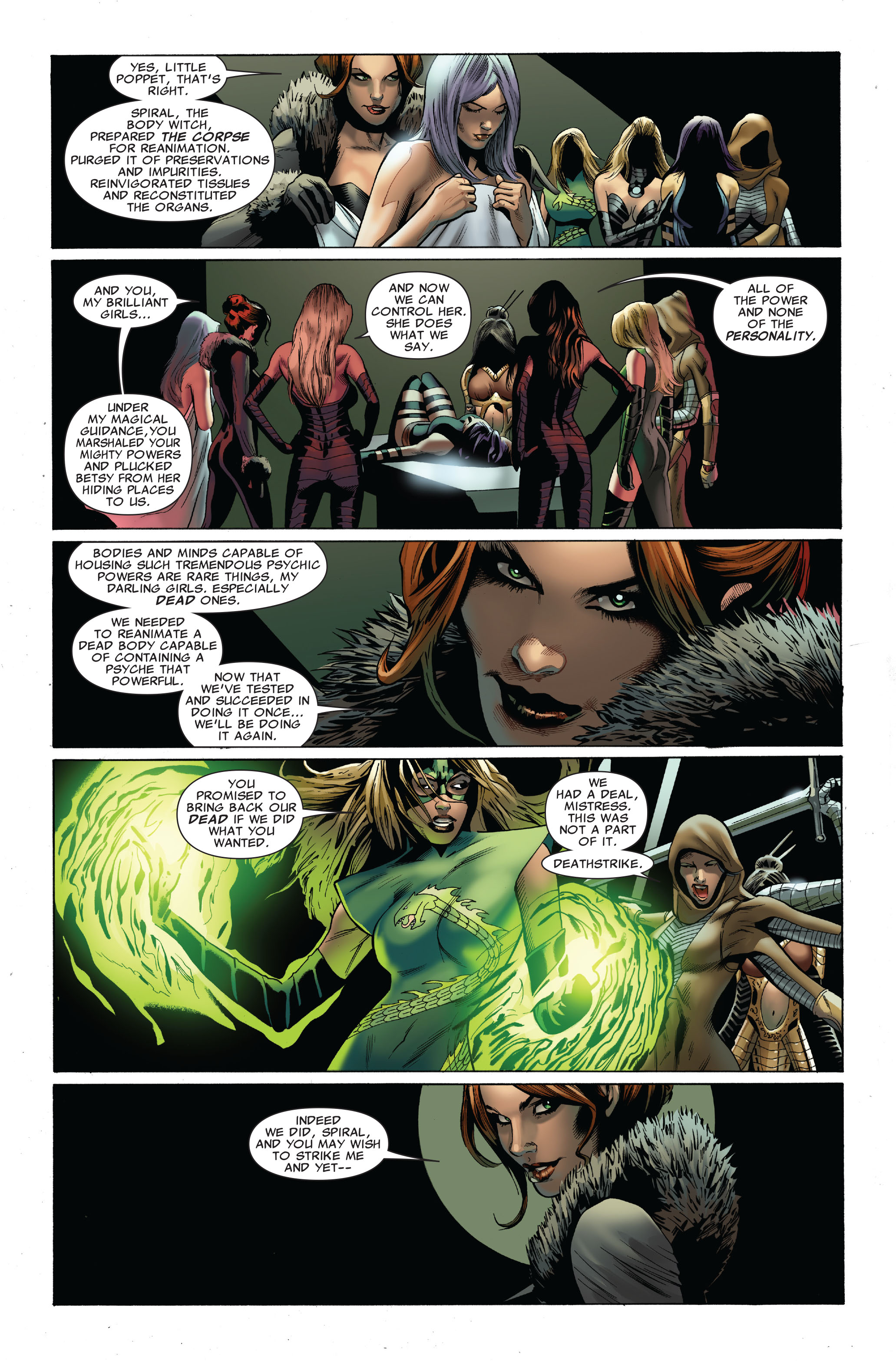Read online Uncanny X-Men: Sisterhood comic -  Issue # TPB - 42