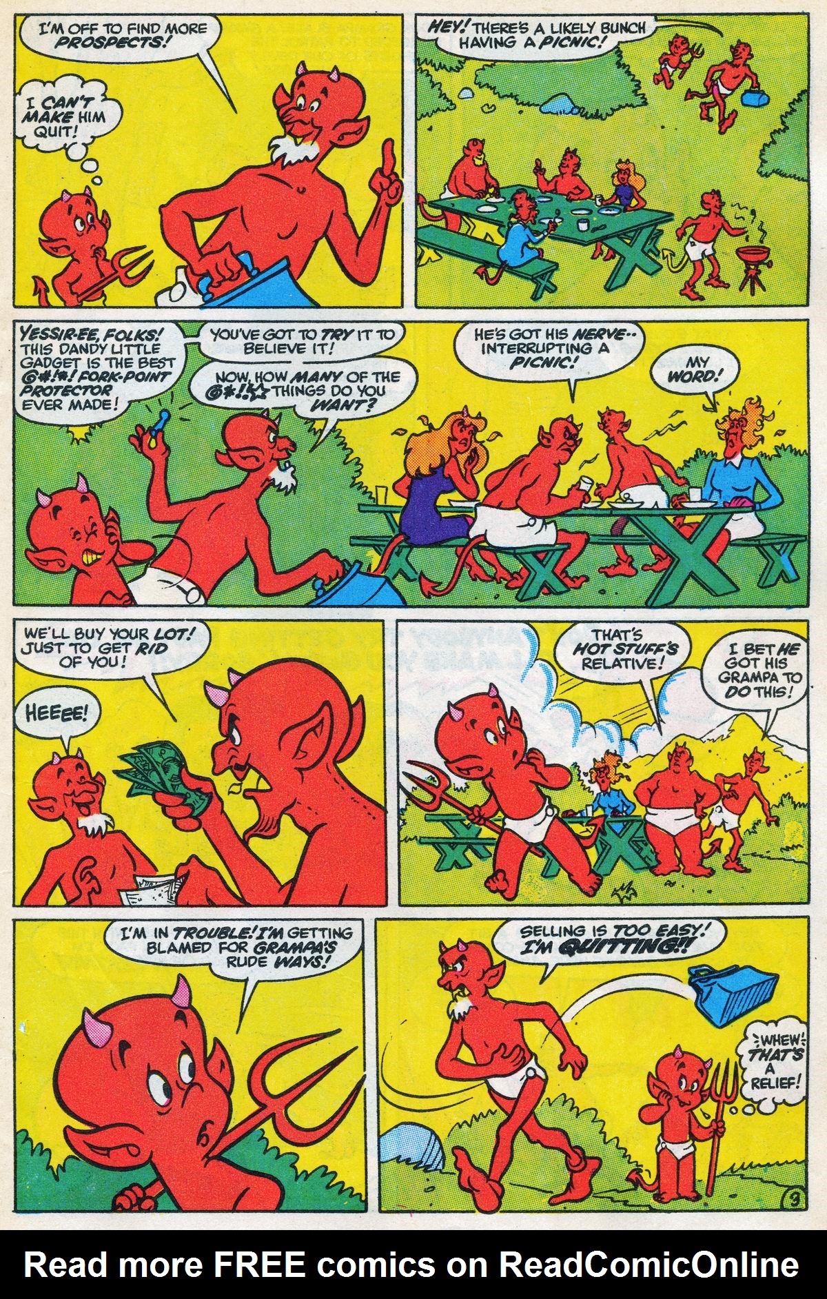 Read online Hot Stuff, the Little Devil comic -  Issue #176 - 19