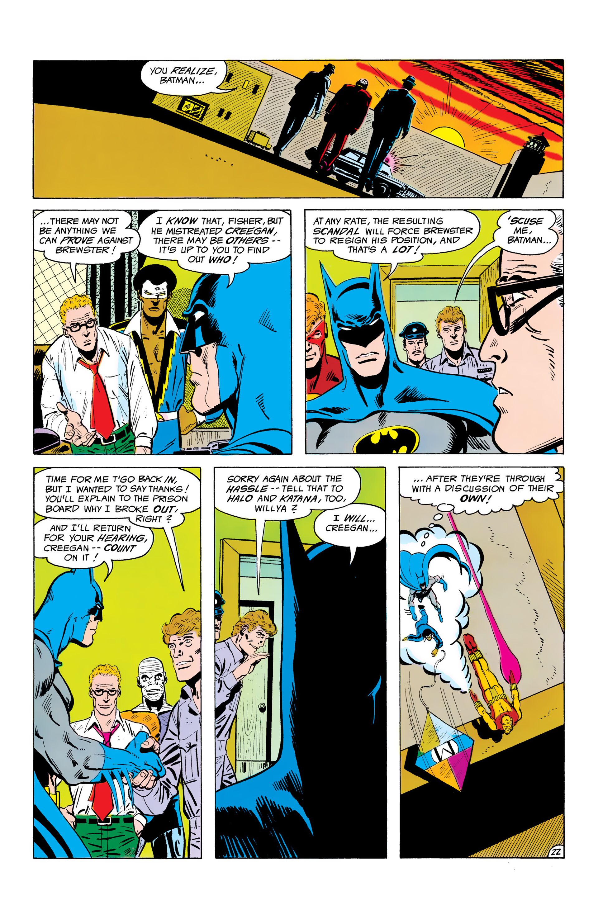 Read online Batman and the Outsiders (1983) comic -  Issue #4 - 23