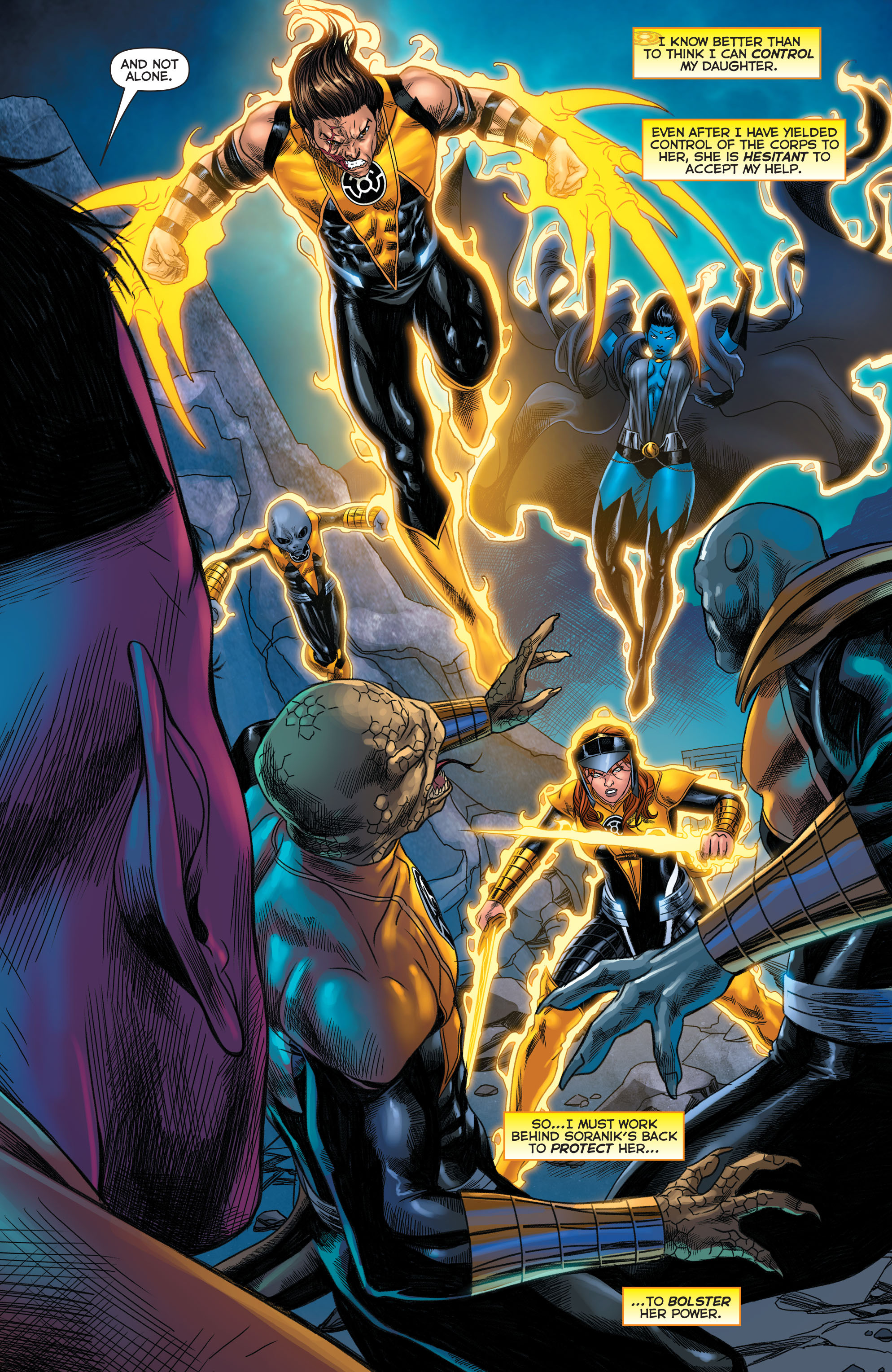 Read online Sinestro comic -  Issue #22 - 12