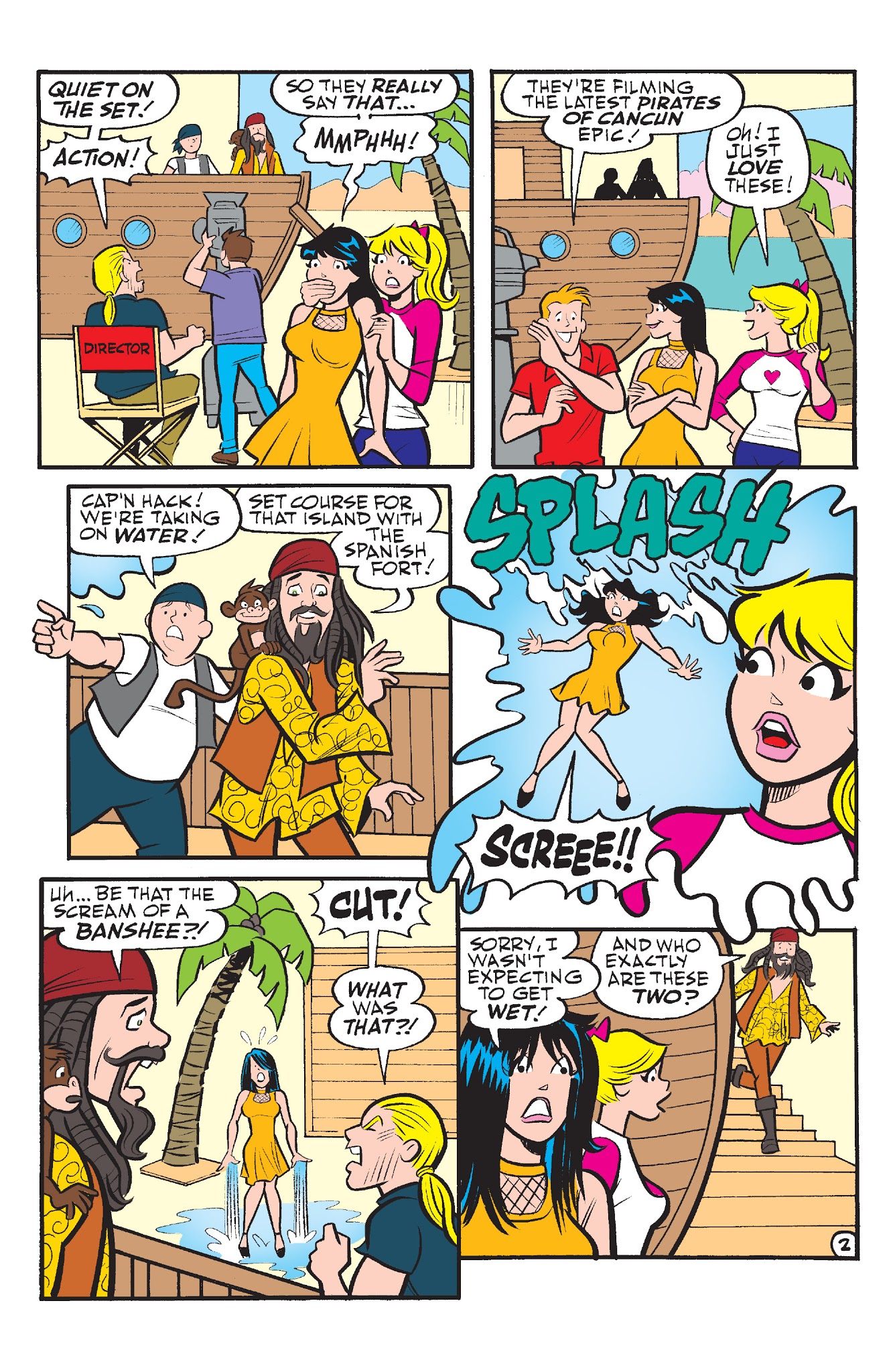 Read online Betty & Veronica Best Friends Forever: At Movies comic -  Issue #1 - 4