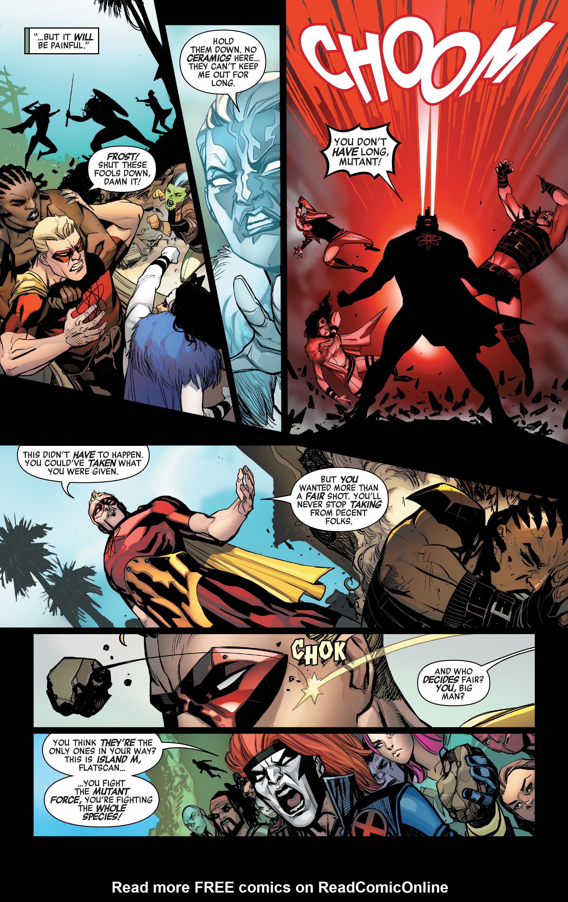 Read online Heroes Reborn: One-Shots comic -  Issue # Magneto & the Mutant Force - 26