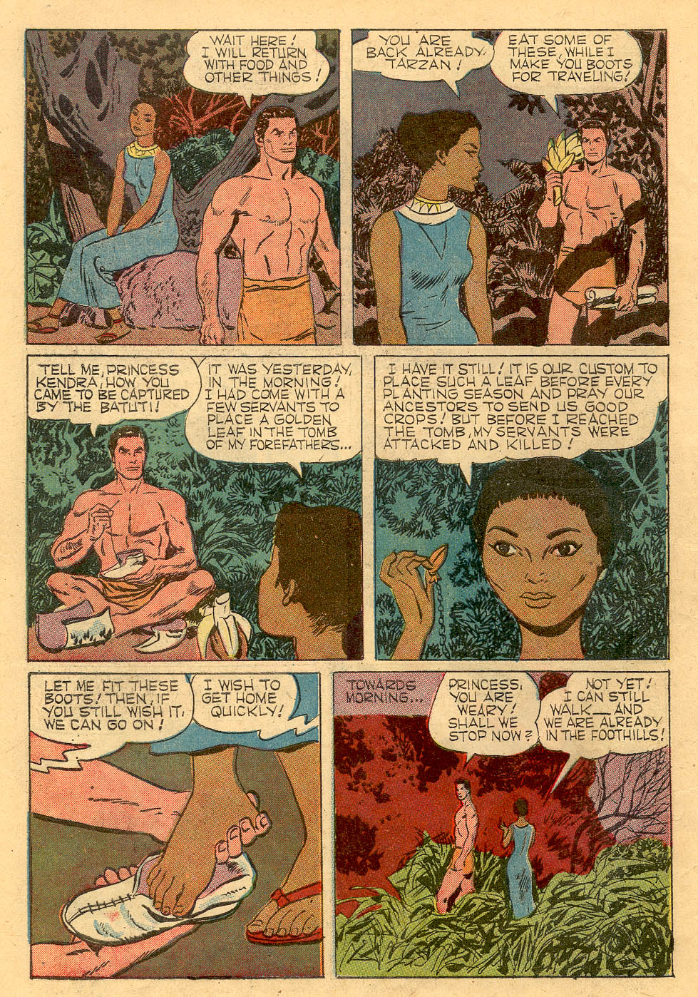Read online Tarzan (1948) comic -  Issue #119 - 6