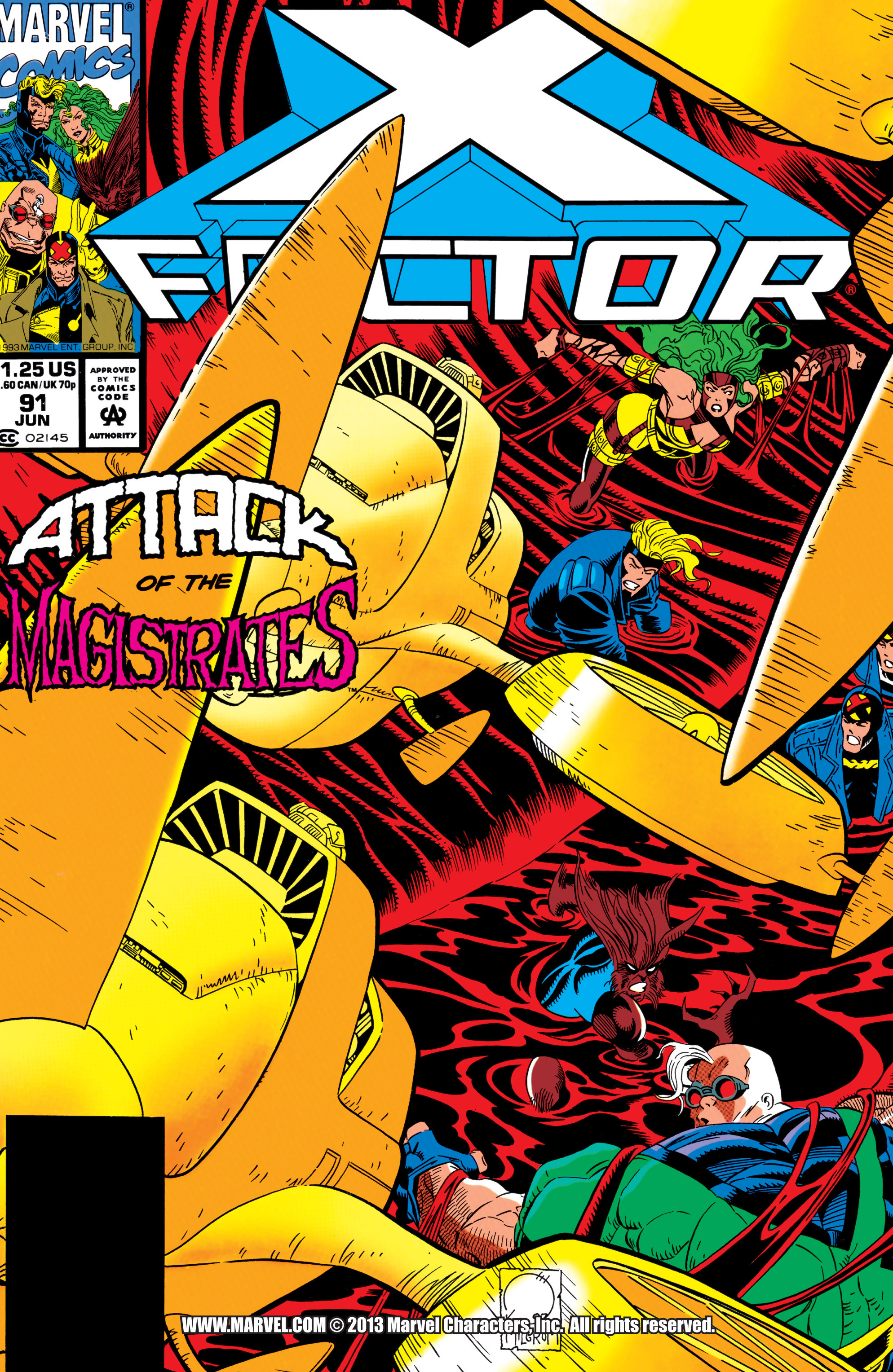 Read online X-Factor (1986) comic -  Issue #91 - 1