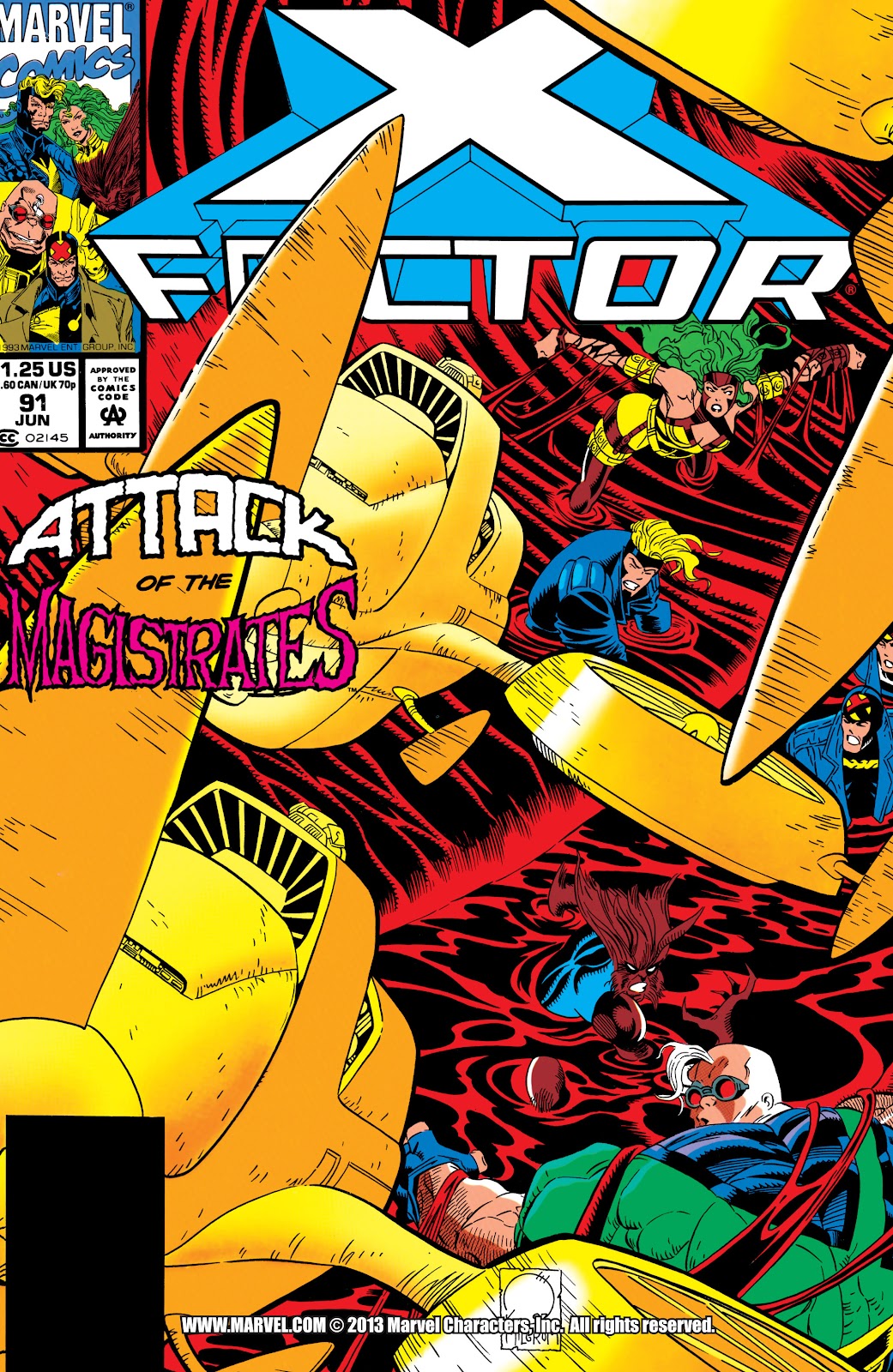 X-Factor (1986) issue 91 - Page 1