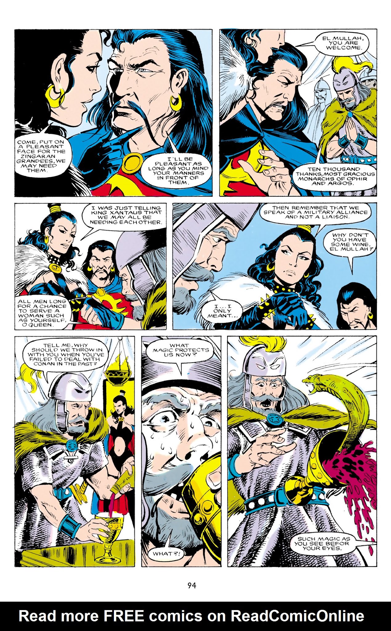 Read online The Chronicles of King Conan comic -  Issue # TPB 8 (Part 1) - 93