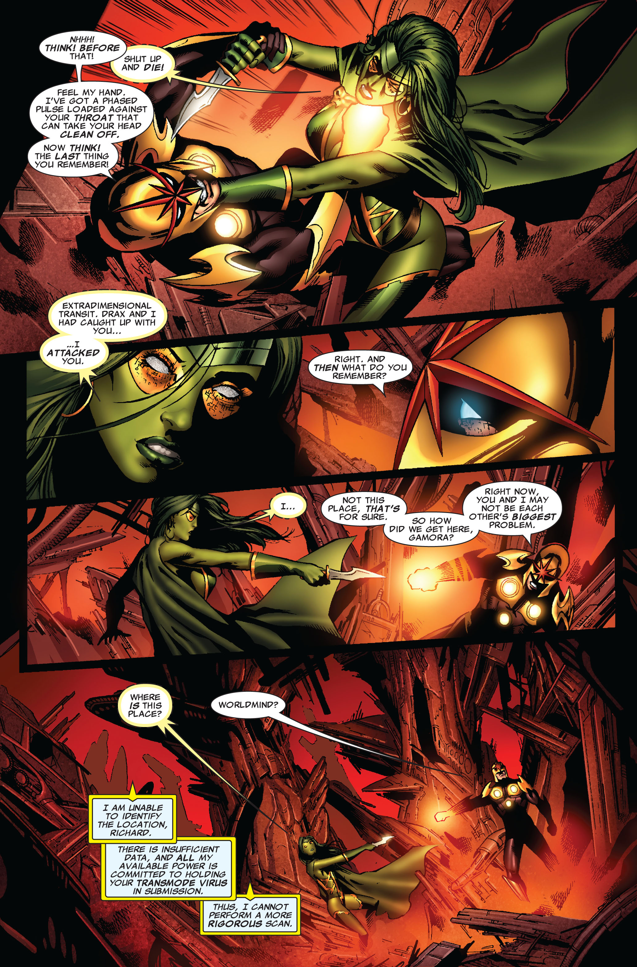 Read online Nova (2007) comic -  Issue # _TPB 2 (Part 1) - 56