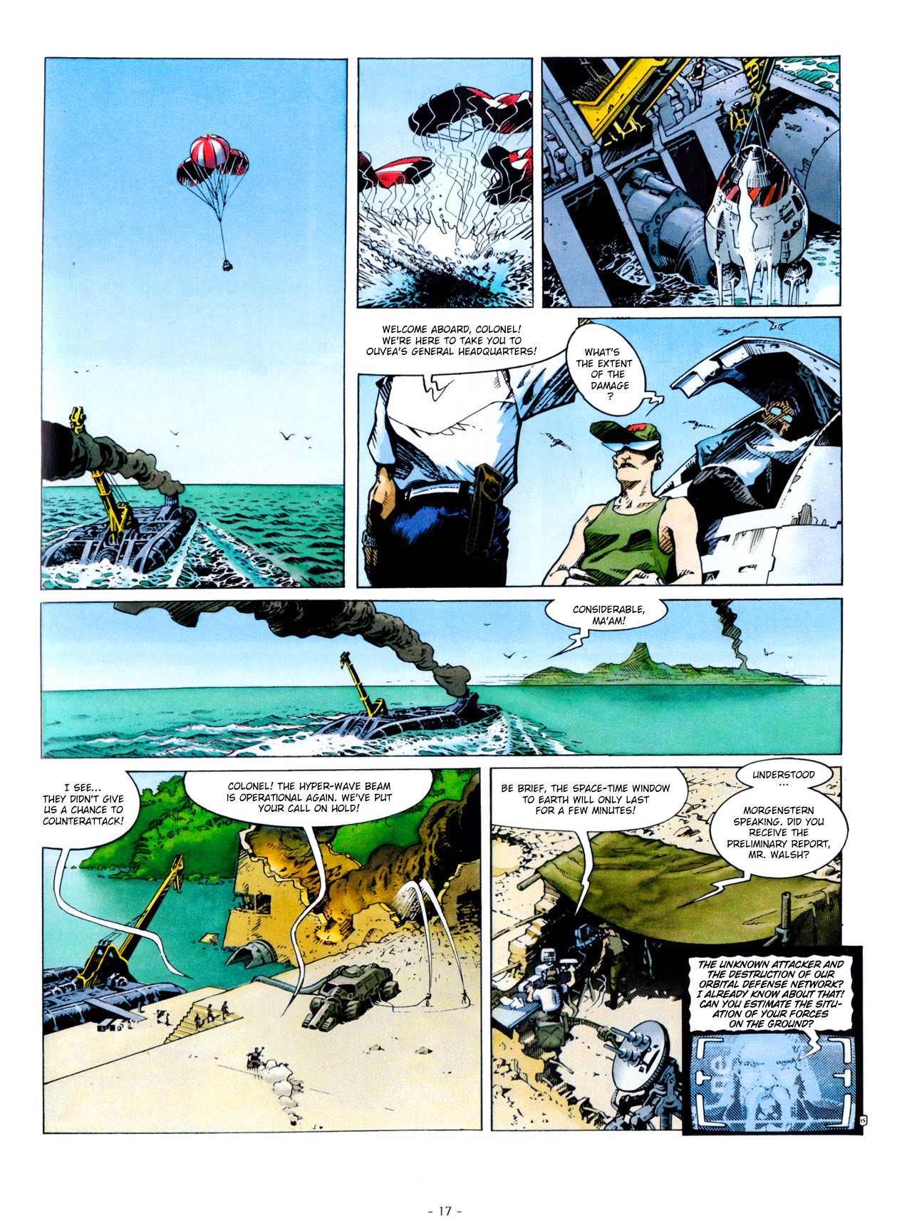 Read online Aquablue comic -  Issue #3 - 18