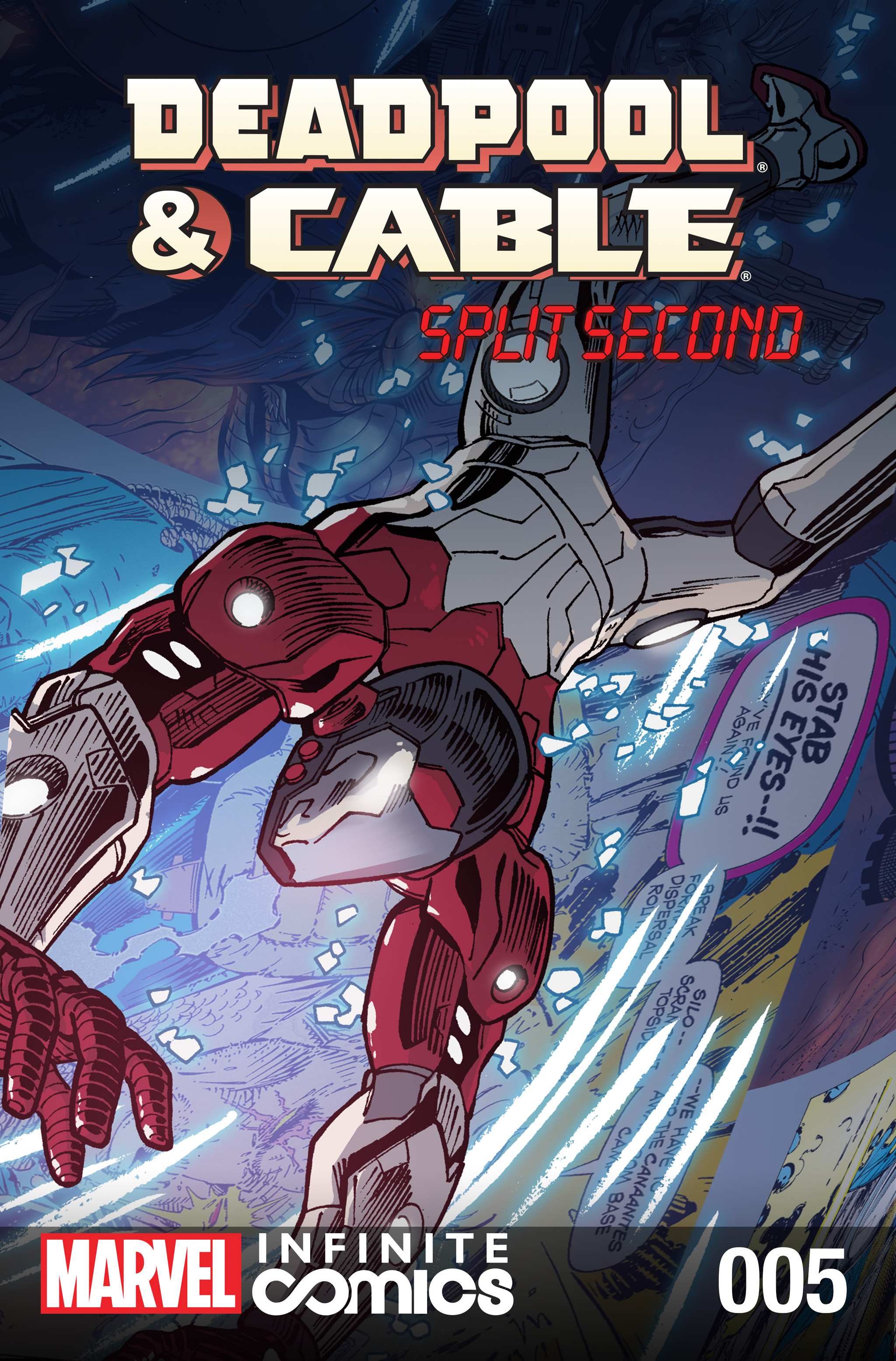 Read online Deadpool & Cable: Split Second Infinite Comic comic -  Issue #5 - 1