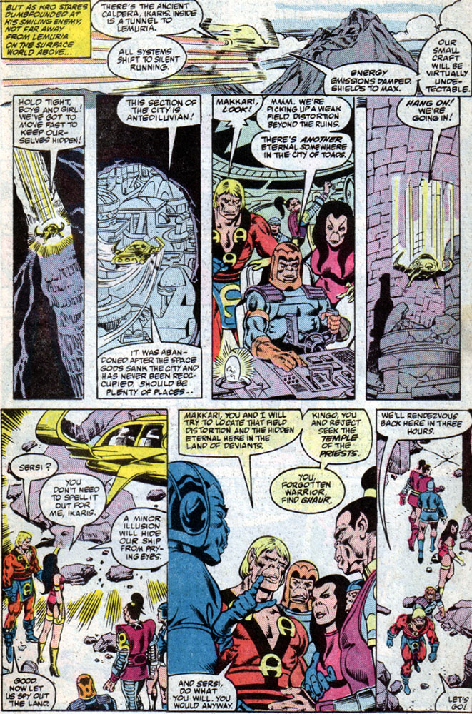 Read online Eternals (1985) comic -  Issue #10 - 10