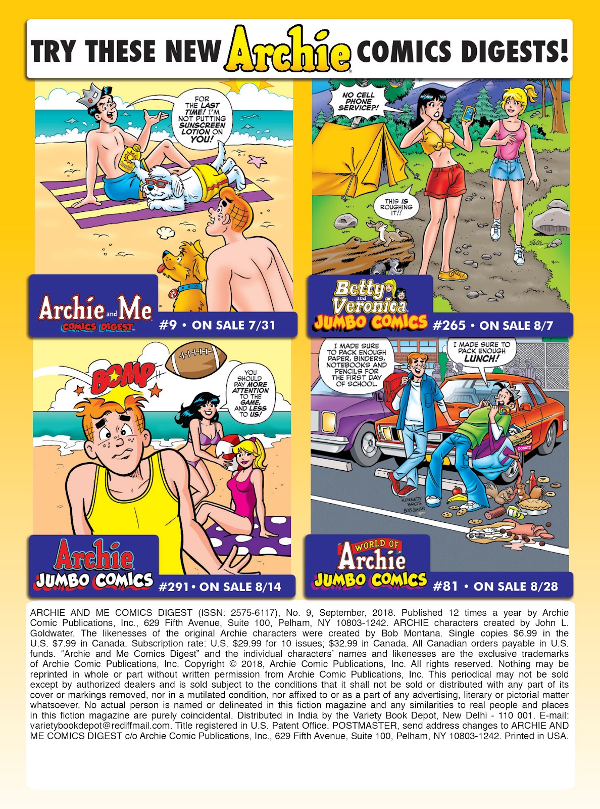 Archie And Me Comics Digest issue 9 - Page 122