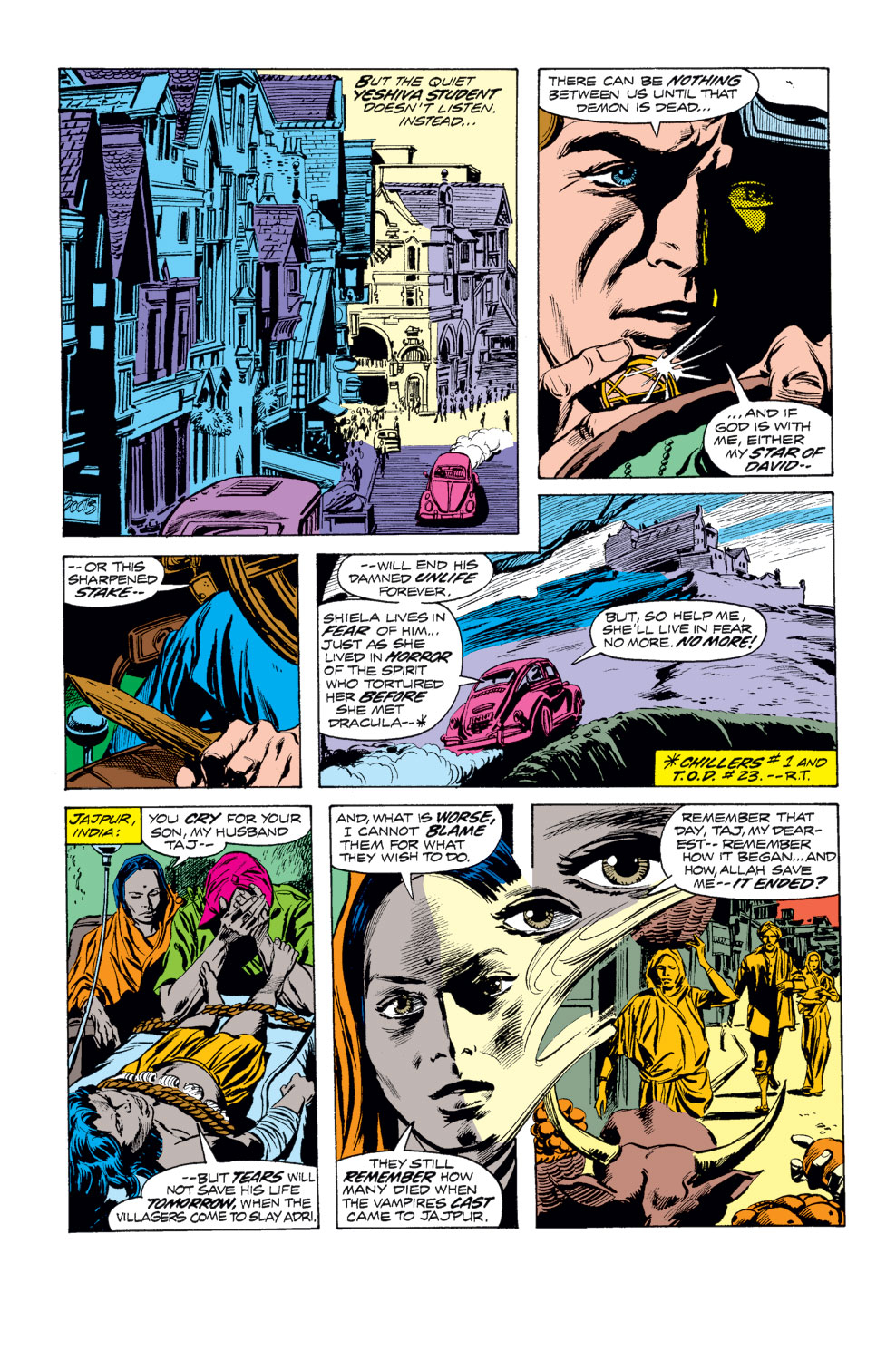 Read online Tomb of Dracula (1972) comic -  Issue #29 - 8