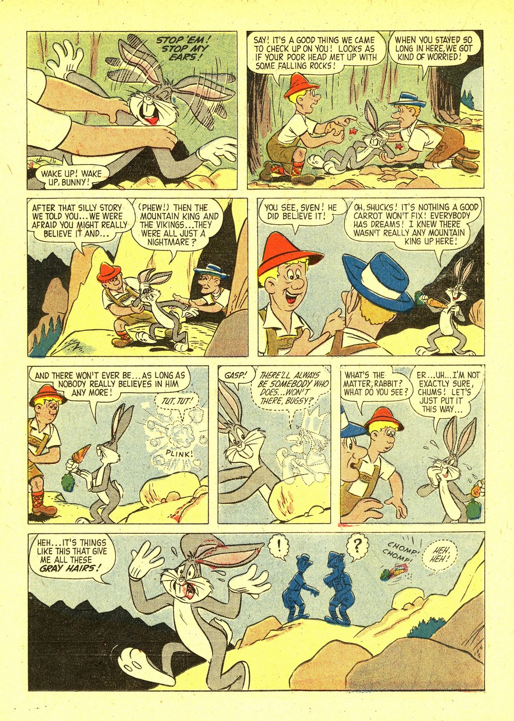 Read Online Bugs Bunny Comic Issue 60 