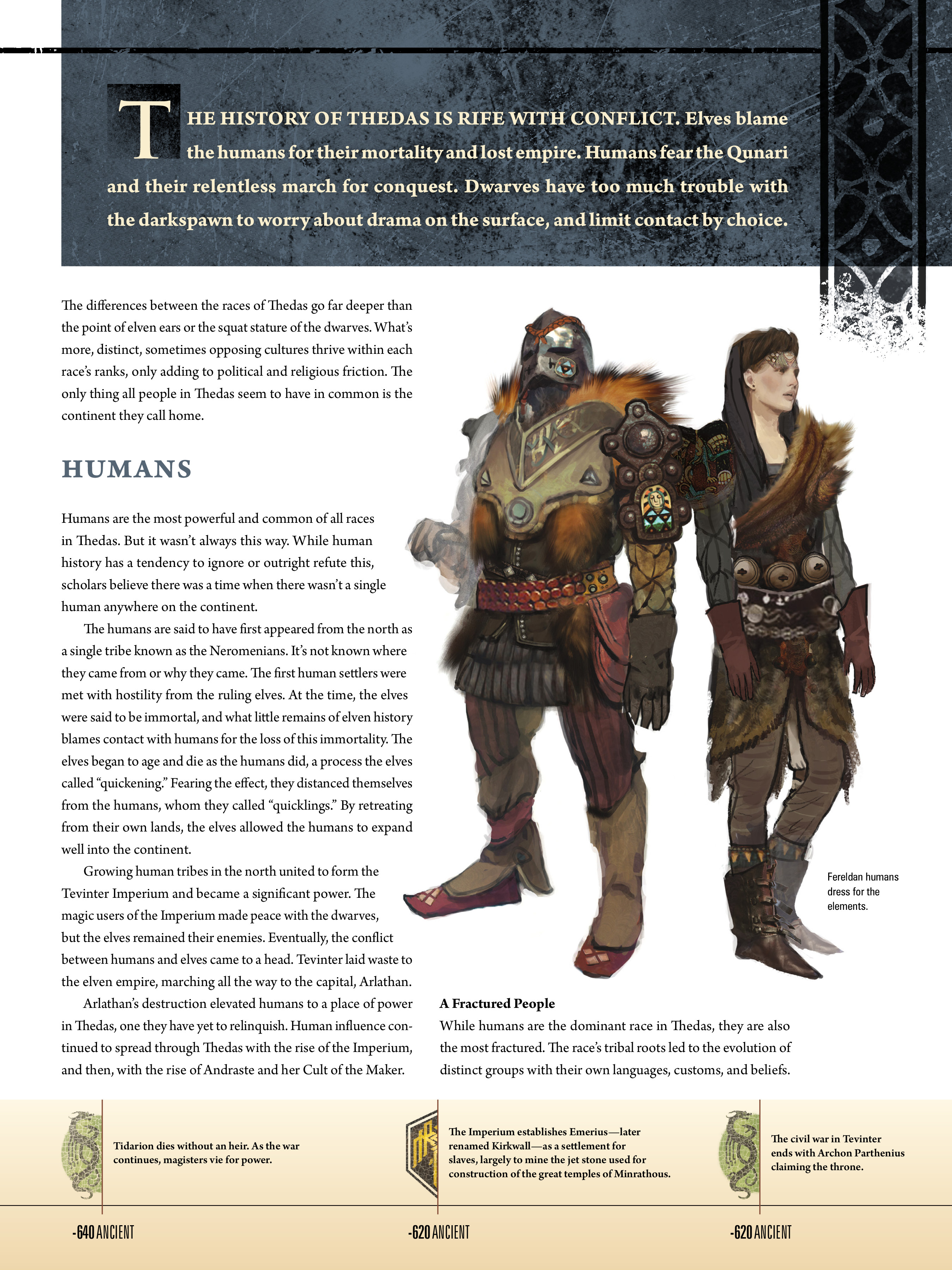 Read online Dragon Age: The World of Thedas comic -  Issue # TPB 1 - 20