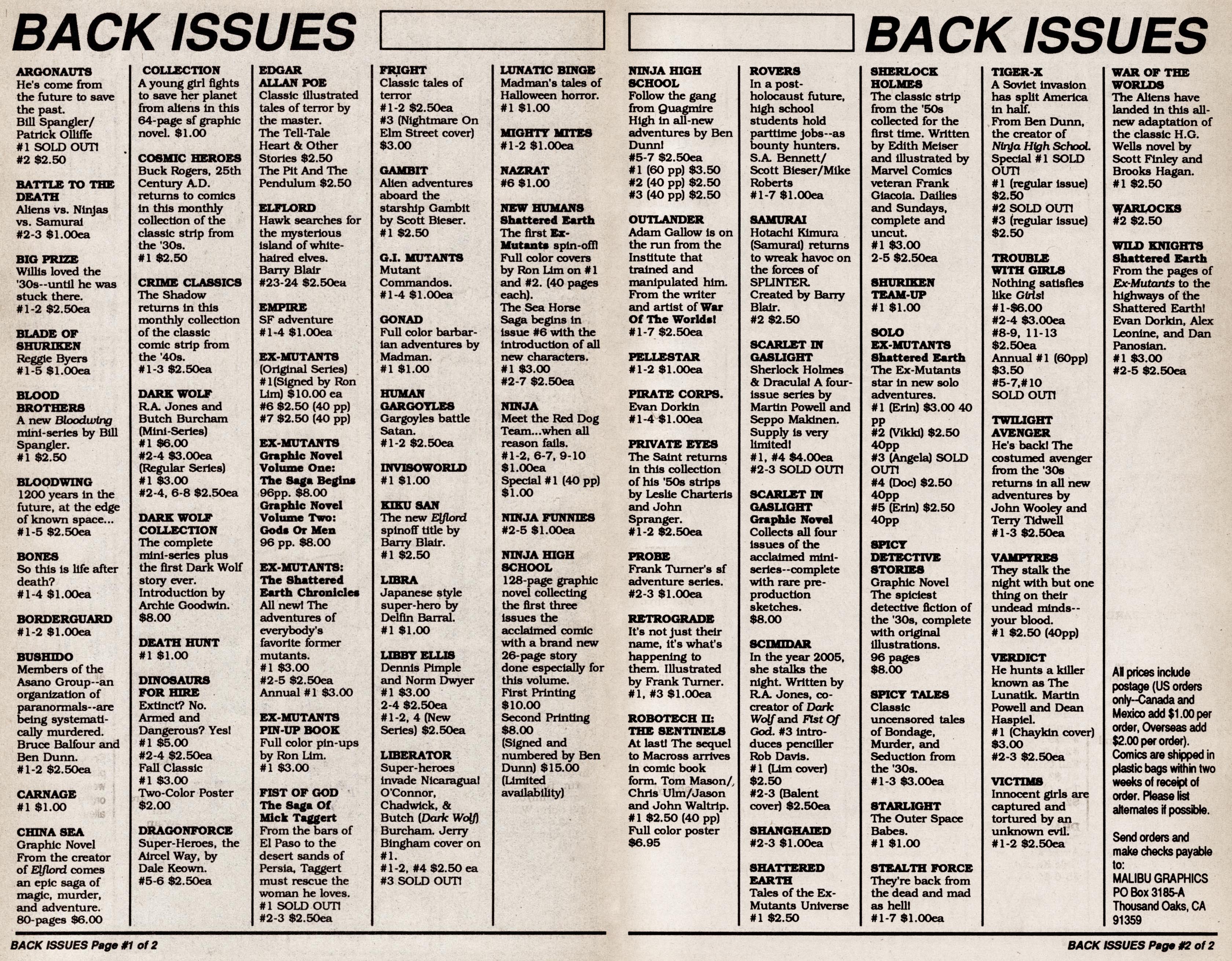 Read online Frankenstein (1989) comic -  Issue #1 - 32