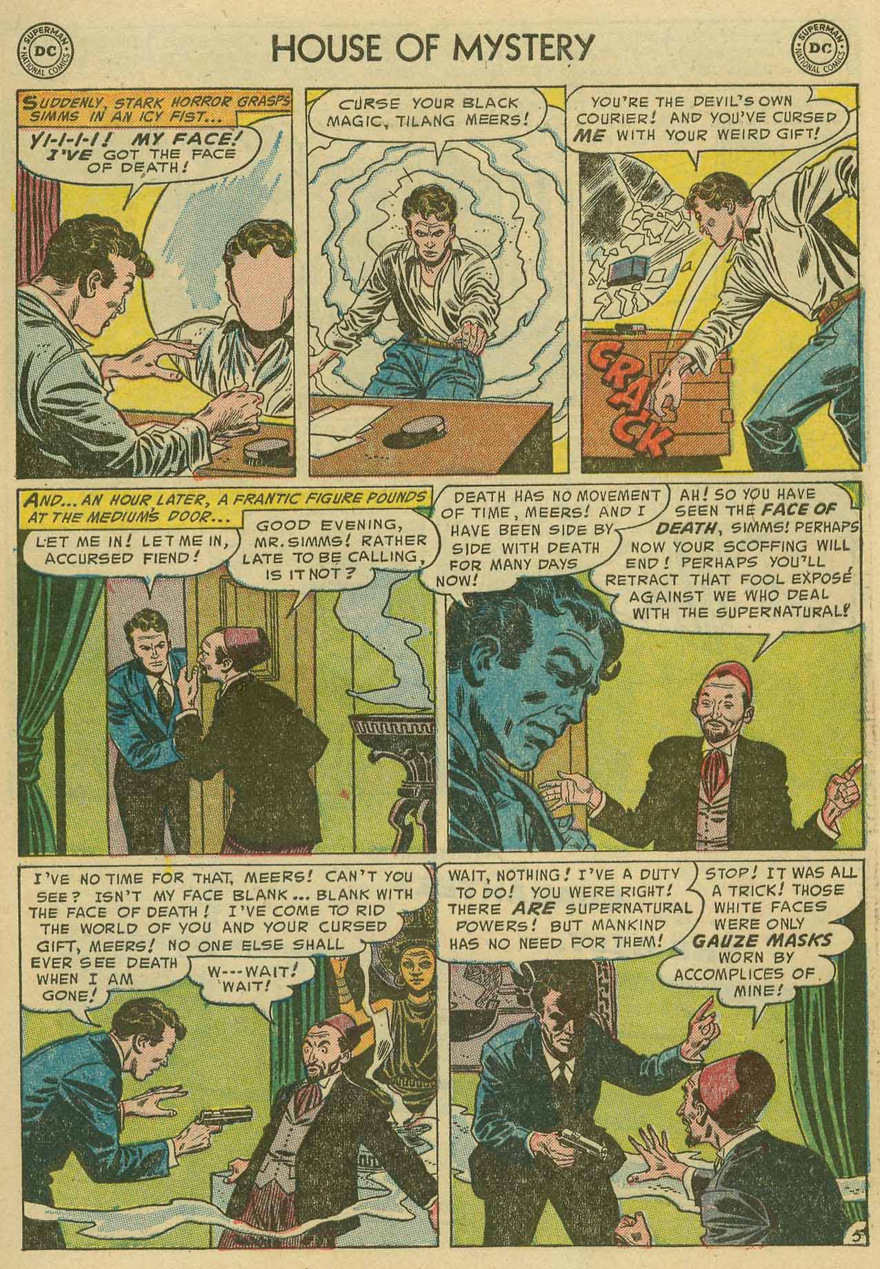 Read online House of Mystery (1951) comic -  Issue #21 - 7
