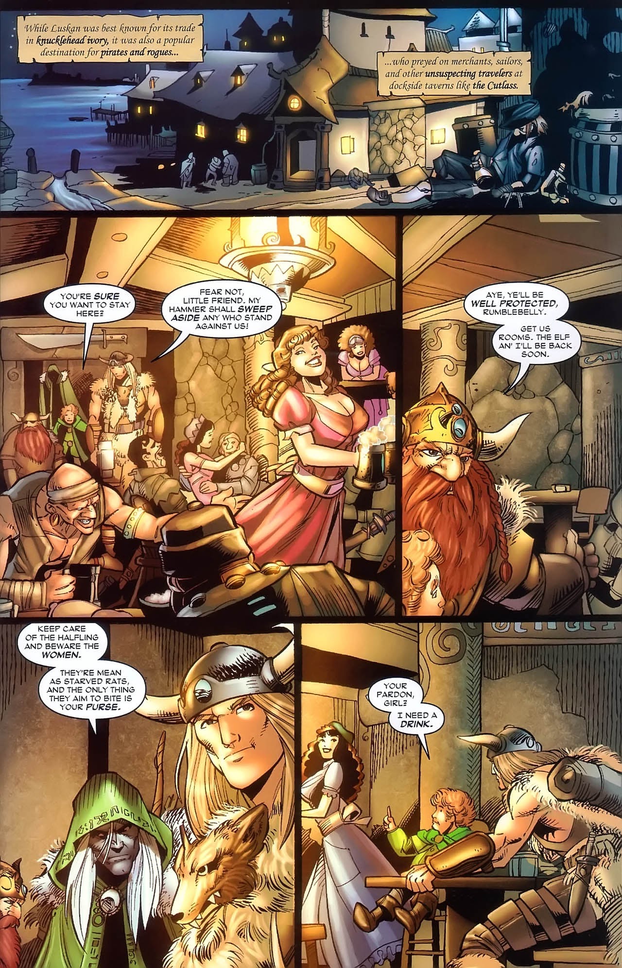 Read online Forgotten Realms: Streams of Silver comic -  Issue #1 - 12