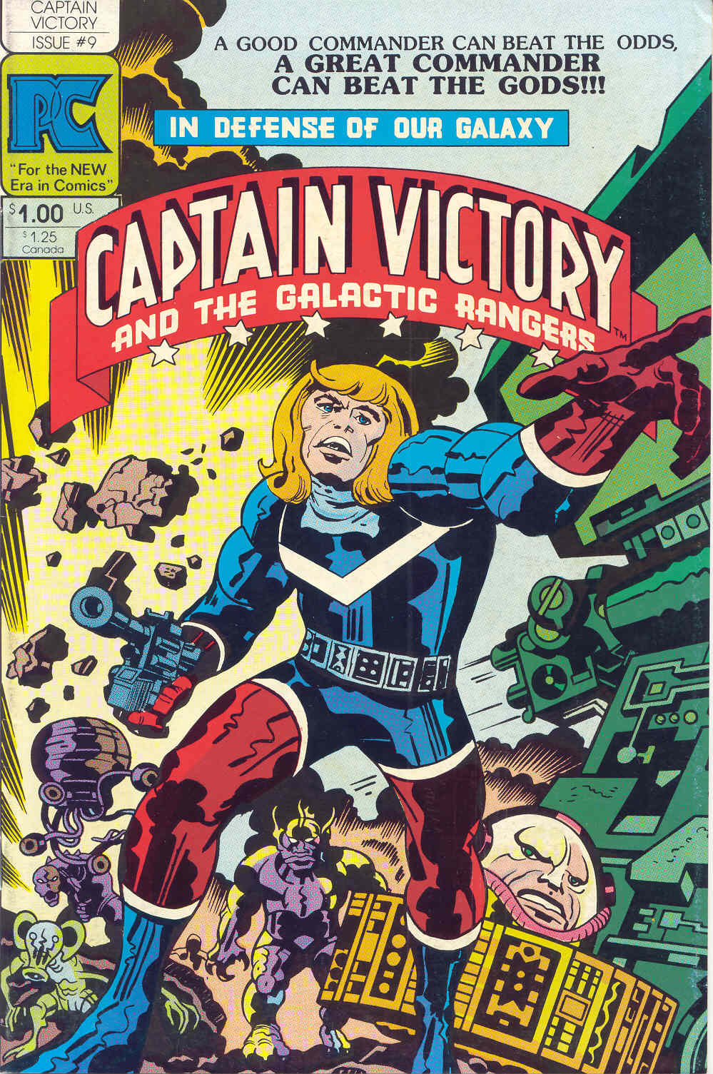 Read online Captain Victory and the Galactic Rangers (1981) comic -  Issue #9 - 1