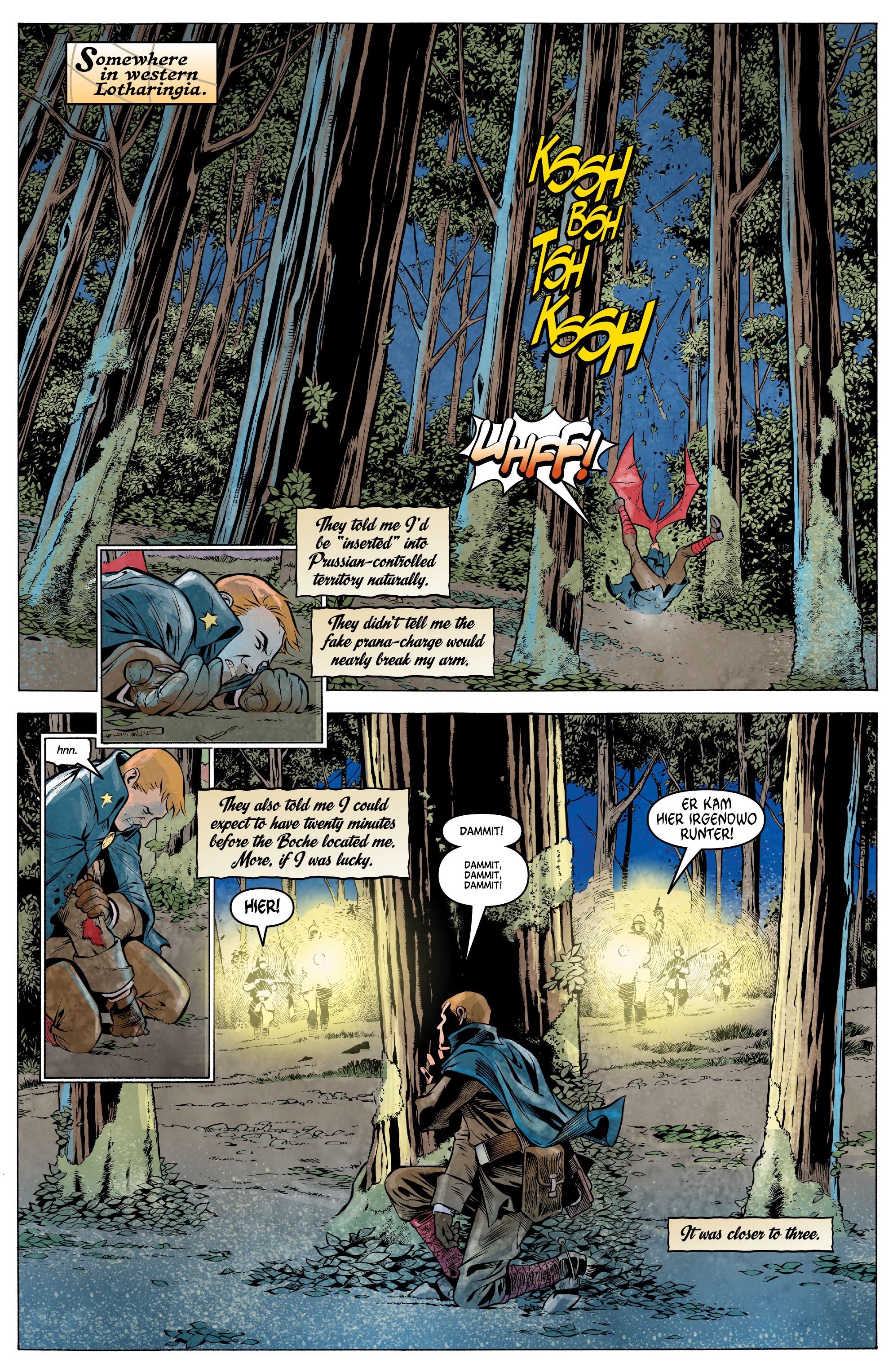 Read online Arrowsmith: Behind Enemy Lines comic -  Issue #1 - 21