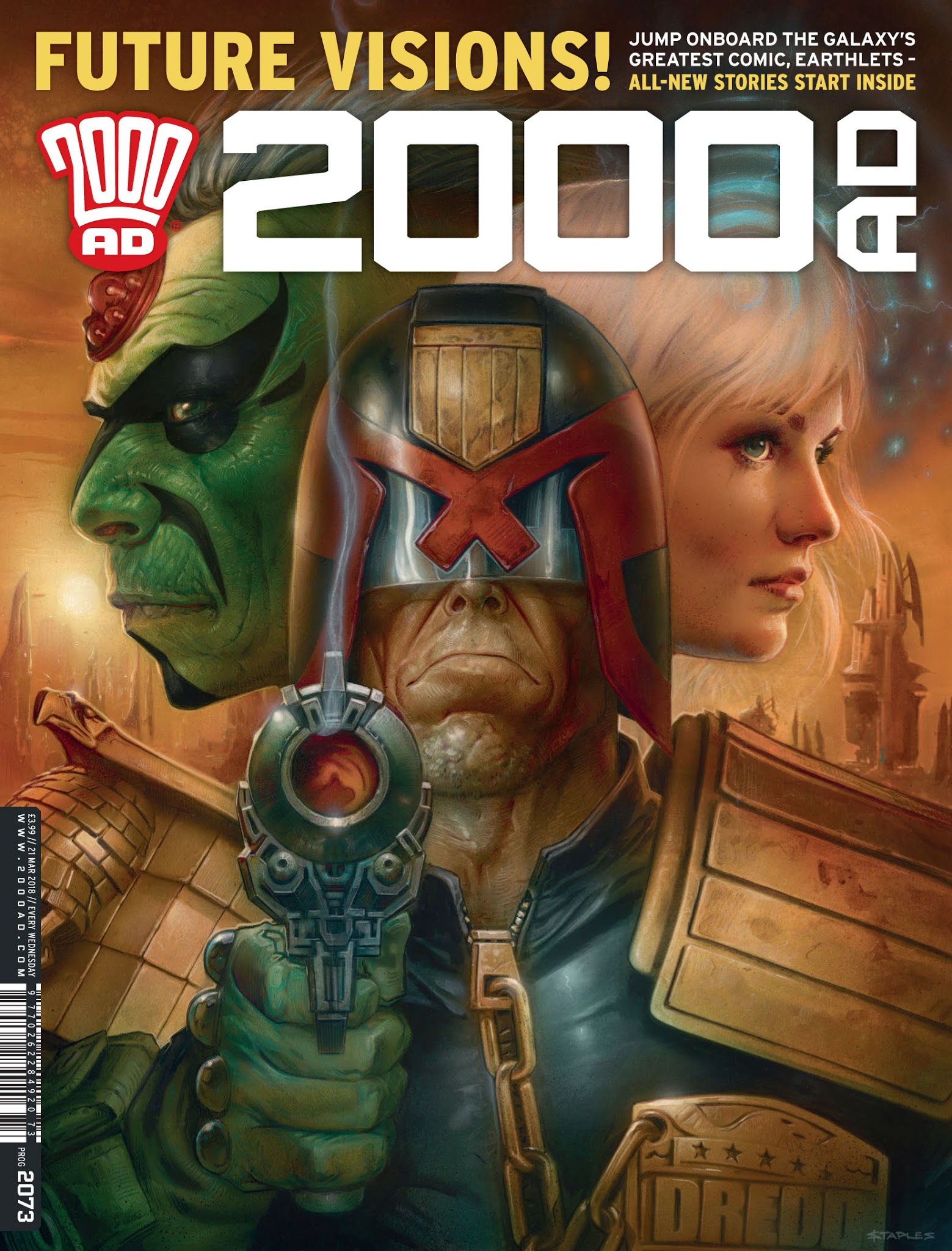 Read online 2000 AD comic -  Issue #2073 - 1