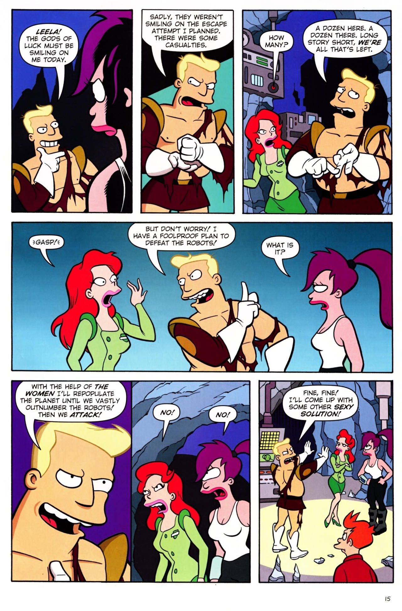 Read online Futurama Comics comic -  Issue #37 - 12