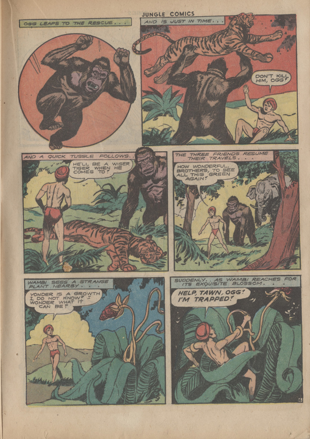 Read online Jungle Comics comic -  Issue #49 - 31