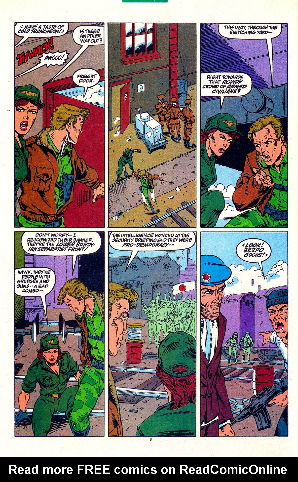 Read online G.I. Joe: A Real American Hero comic -  Issue #128 - 7