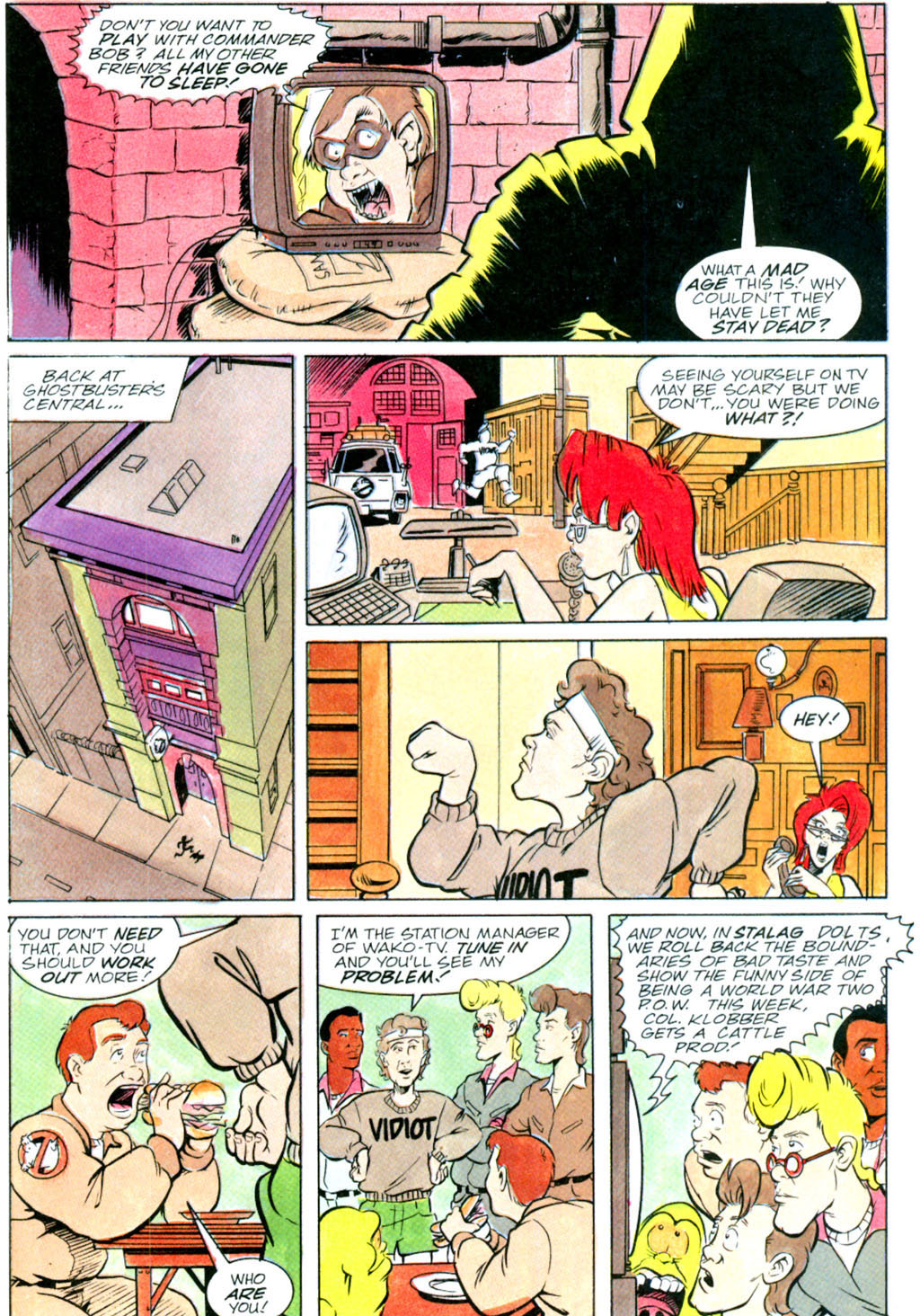 Read online Real Ghostbusters comic -  Issue #6 - 9