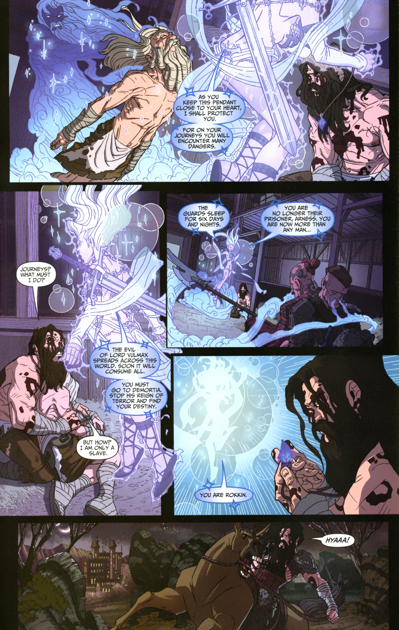 Read online Rokkin comic -  Issue #2 - 10