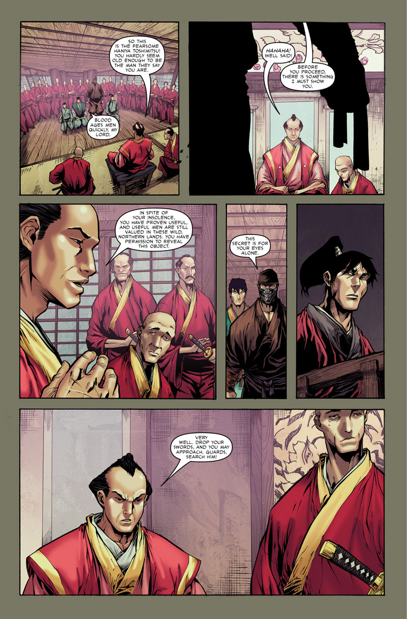 Read online Samurai's Blood comic -  Issue #6 - 4