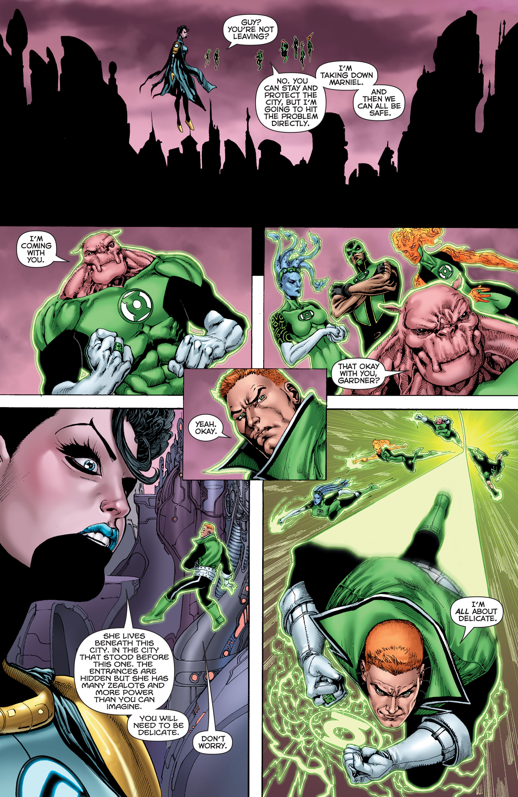 Read online Green Lantern Corps: Edge of Oblivion comic -  Issue #3 - 13