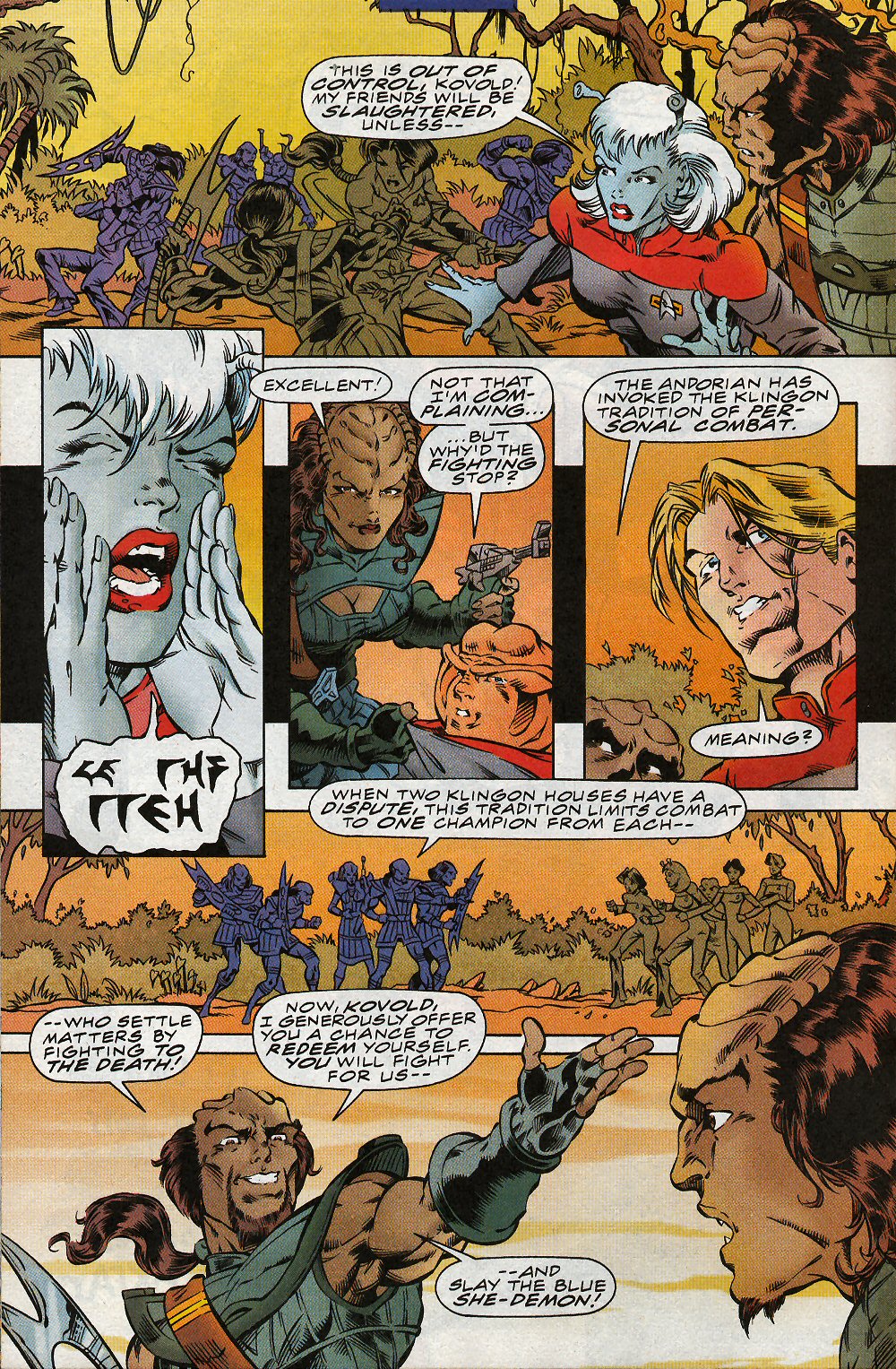 Read online Star Trek: Starfleet Academy (1996) comic -  Issue #5 - 22
