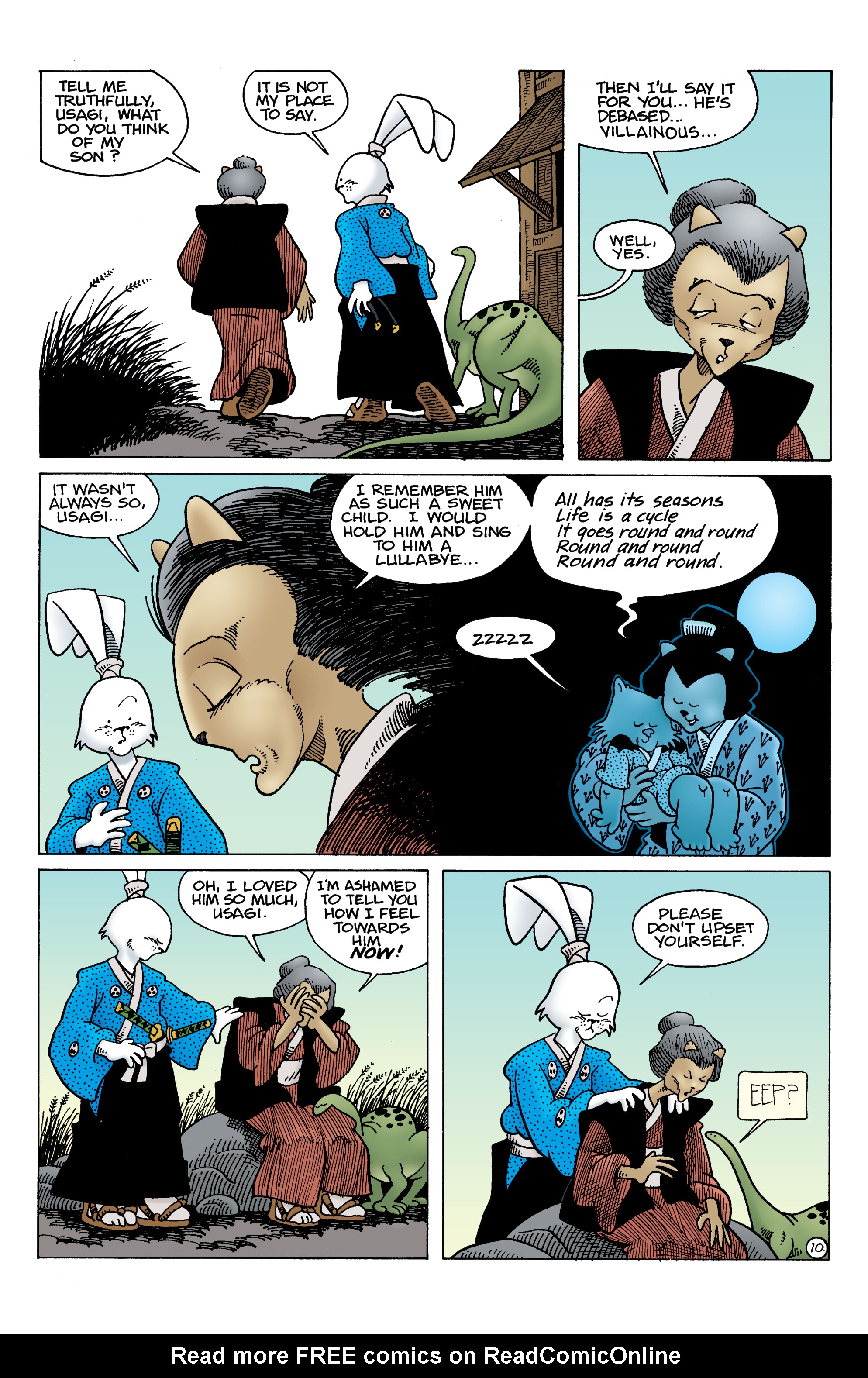 Read online Usagi Yojimbo: Wanderer’s Road comic -  Issue #2 - 12