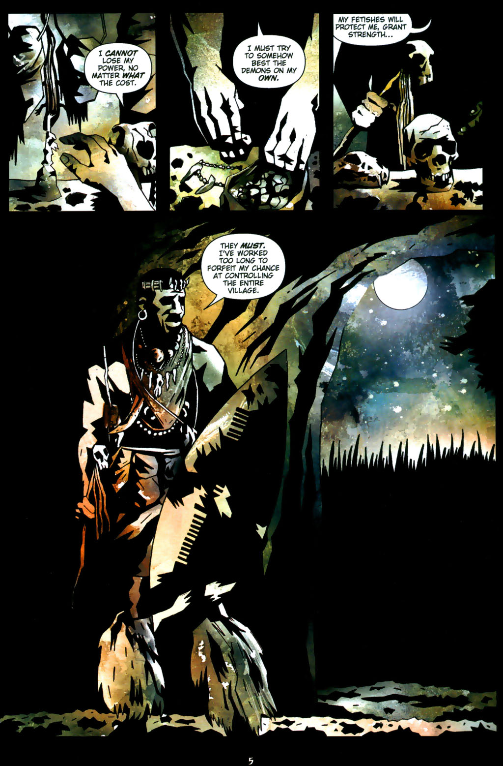 Read online Underworld: Red In Tooth And Claw comic -  Issue #3 - 7