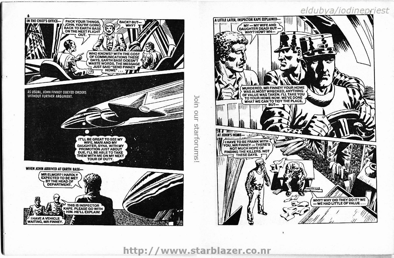 Read online Starblazer comic -  Issue #214 - 5