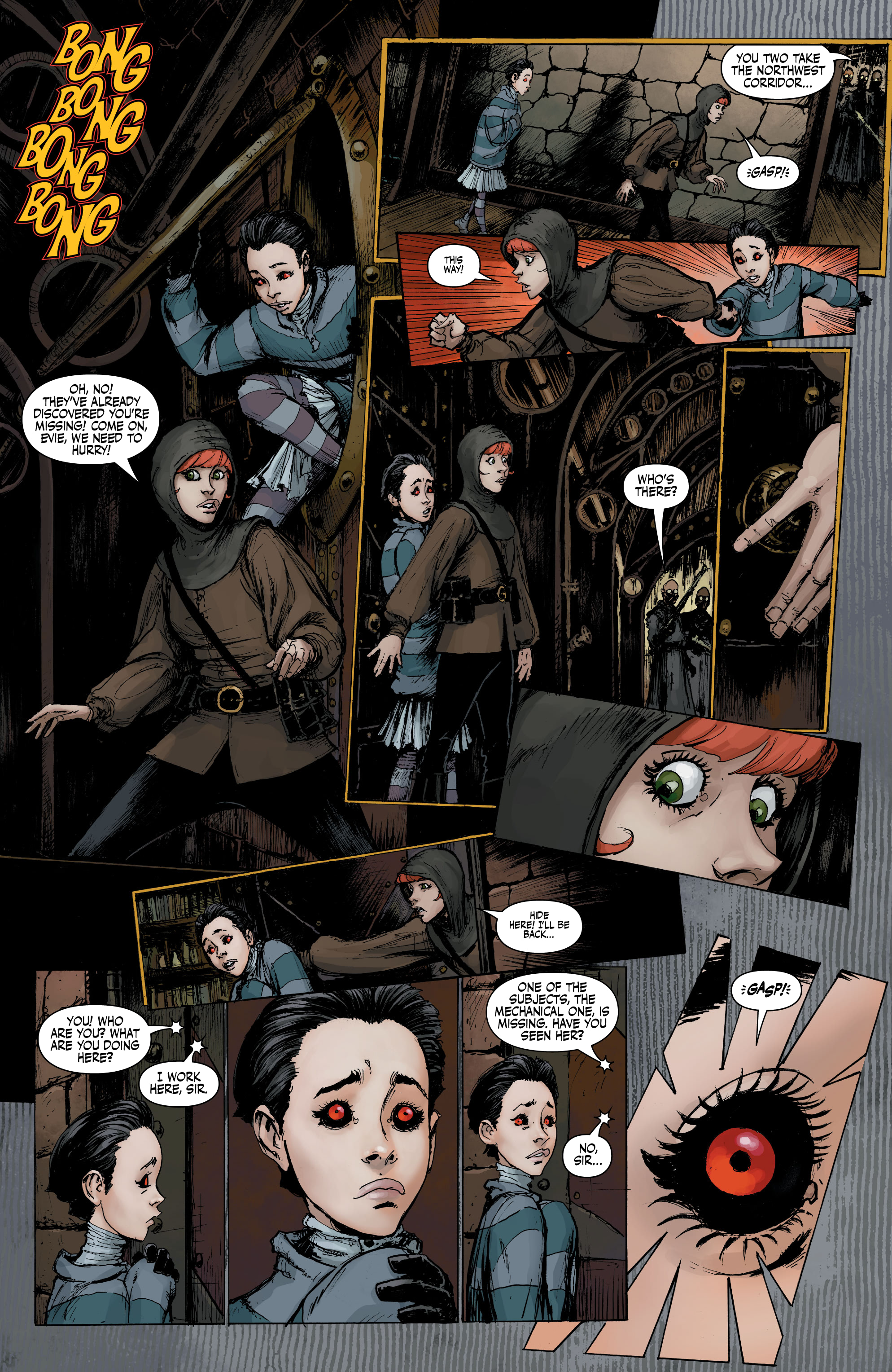 Read online Lady Mechanika: The Monster of The Ministry of Hell comic -  Issue #3 - 19