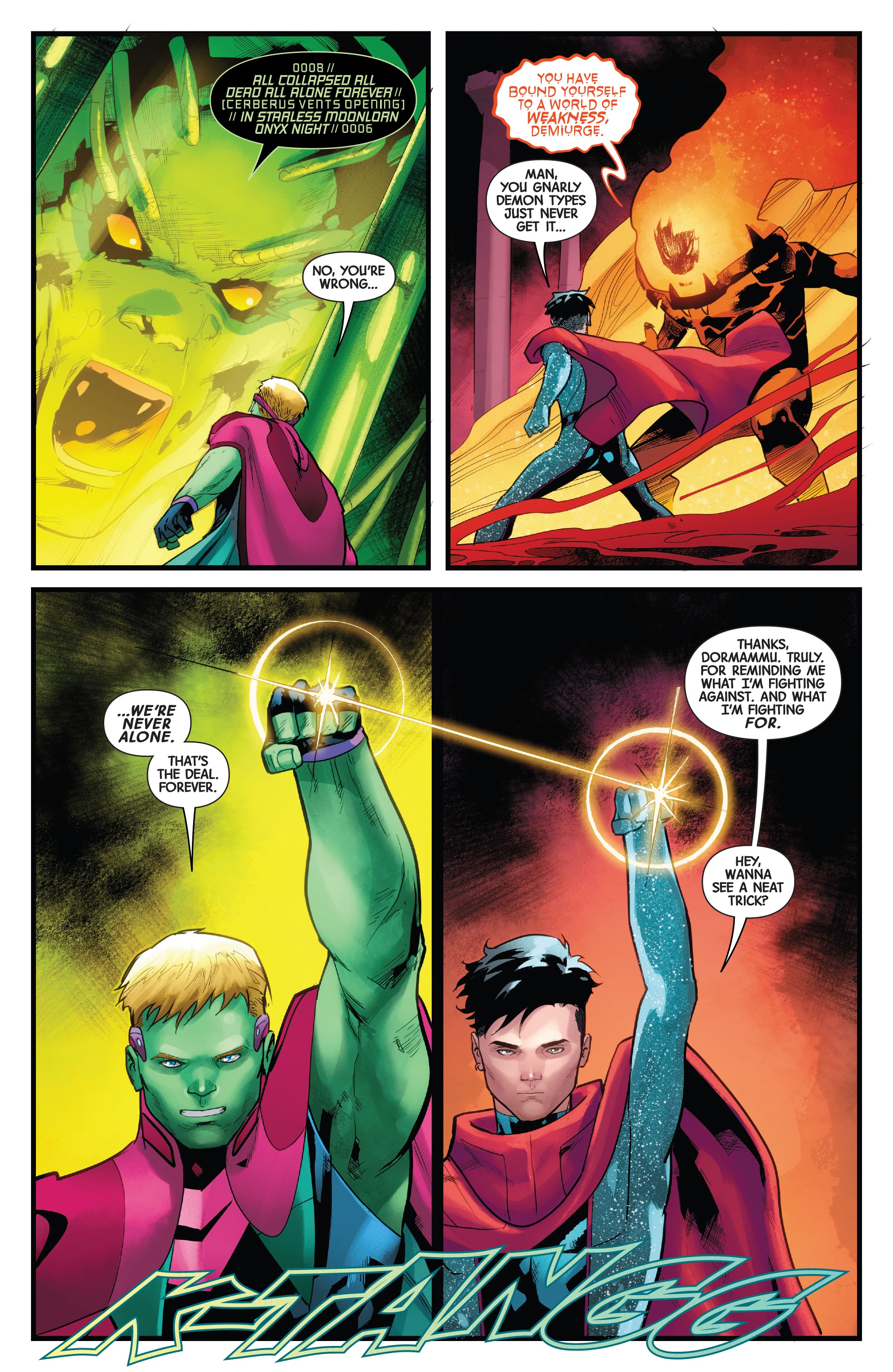 Read online The Last Annihilation comic -  Issue # Wiccan & Hulkling - 28
