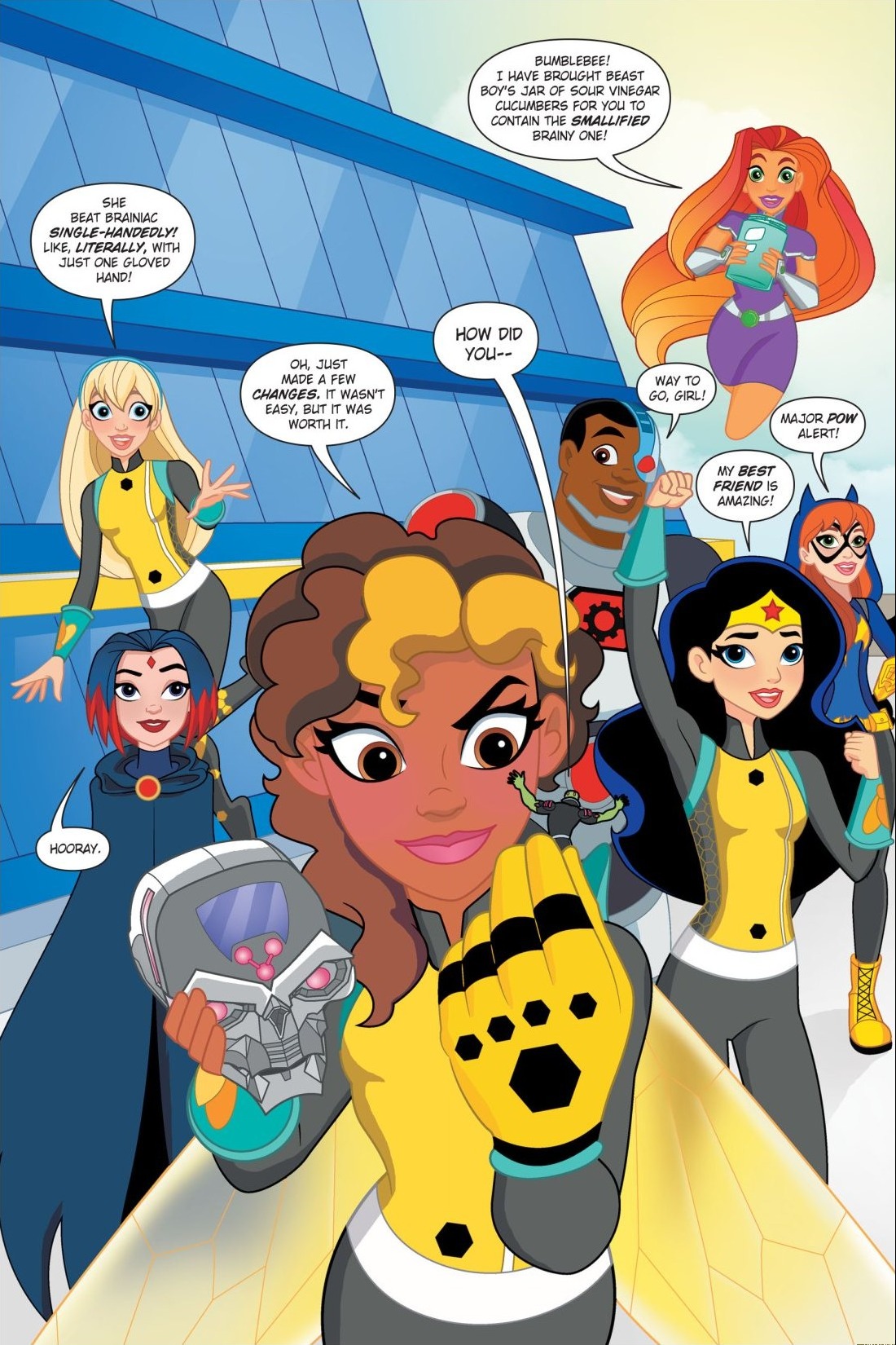 Read online DC Super Hero Girls: Search for Atlantis comic -  Issue # TPB - 117