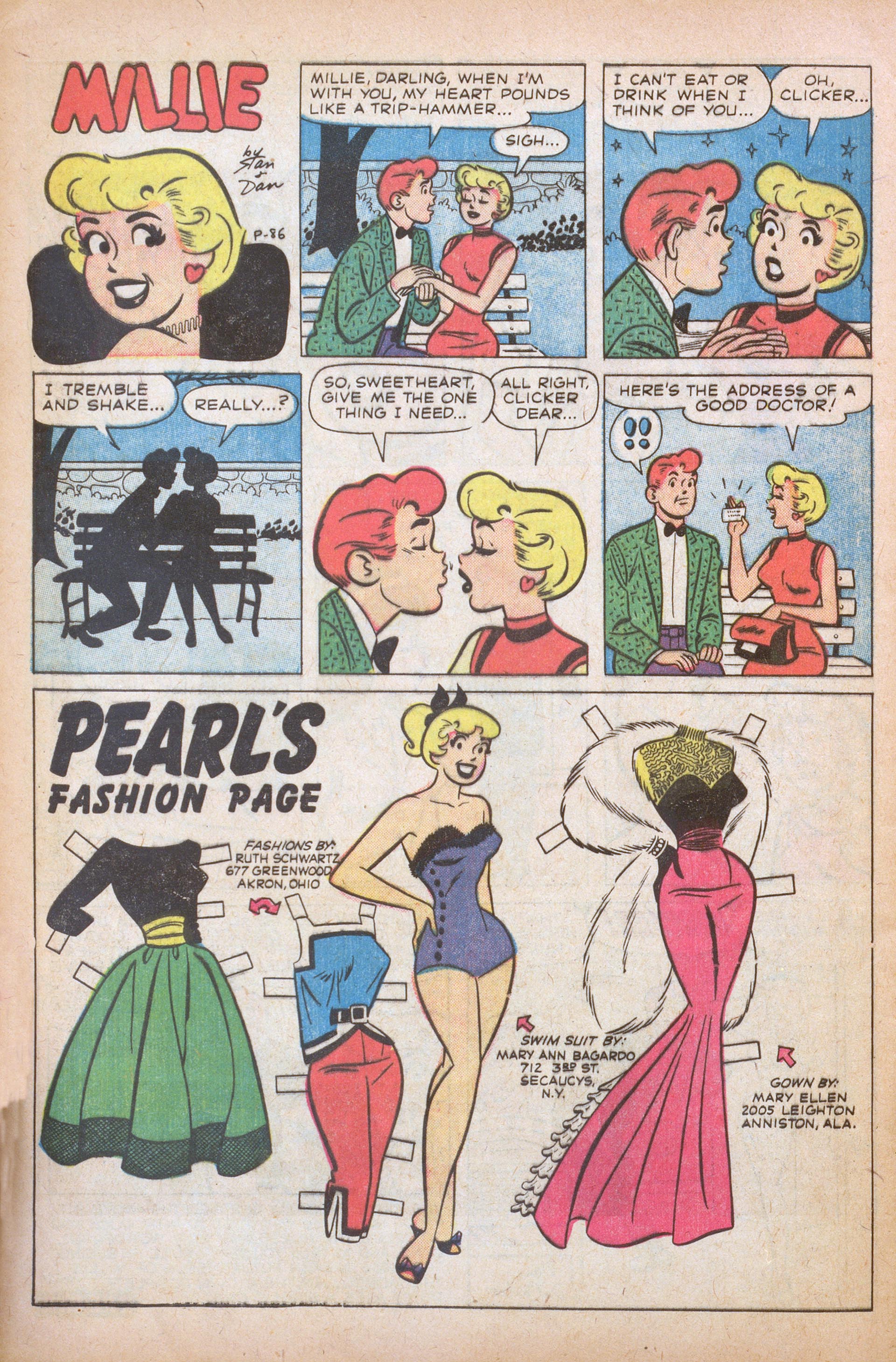 Read online Millie the Model comic -  Issue #85 - 32