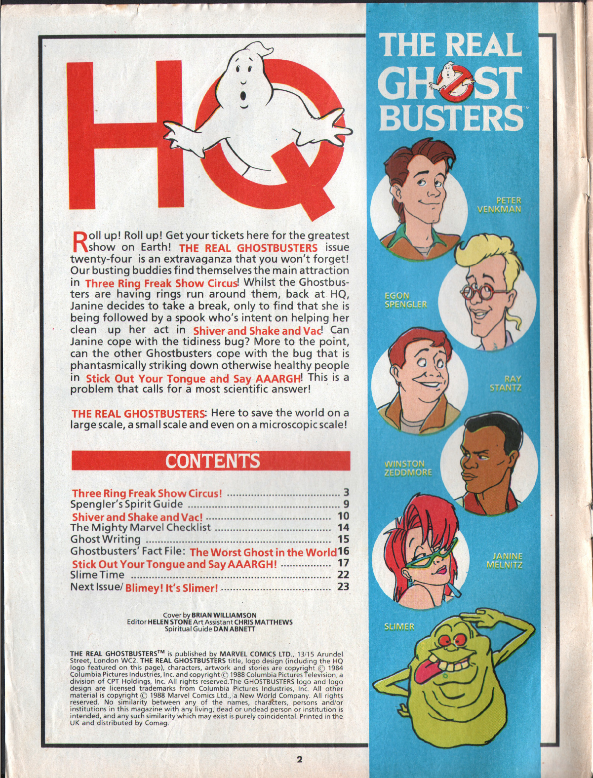 Read online The Real Ghostbusters comic -  Issue #24 - 2