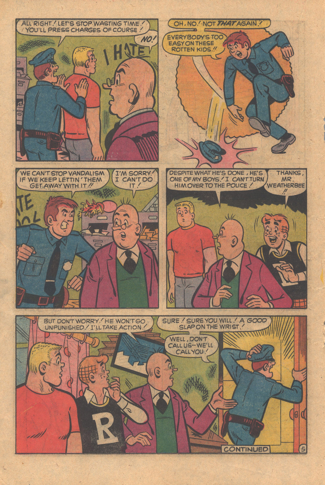 Read online Archie at Riverdale High (1972) comic -  Issue #15 - 18