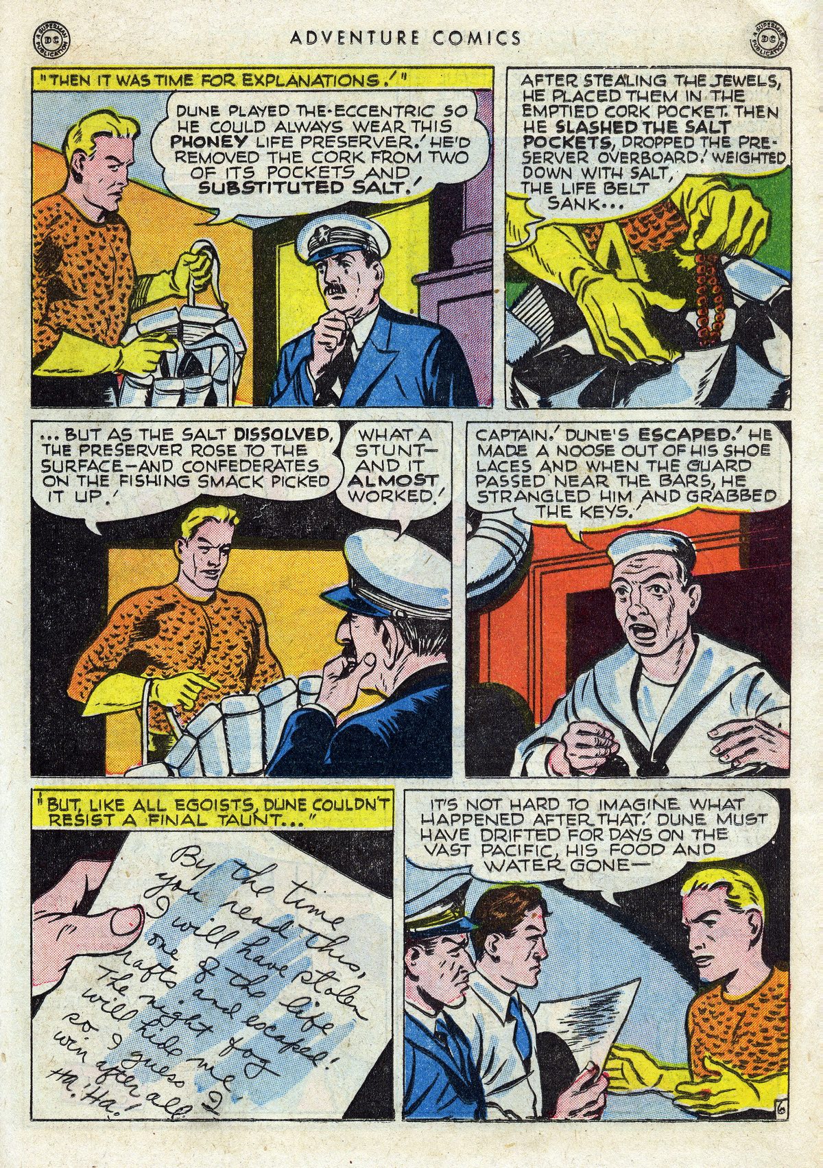 Read online Adventure Comics (1938) comic -  Issue #122 - 35