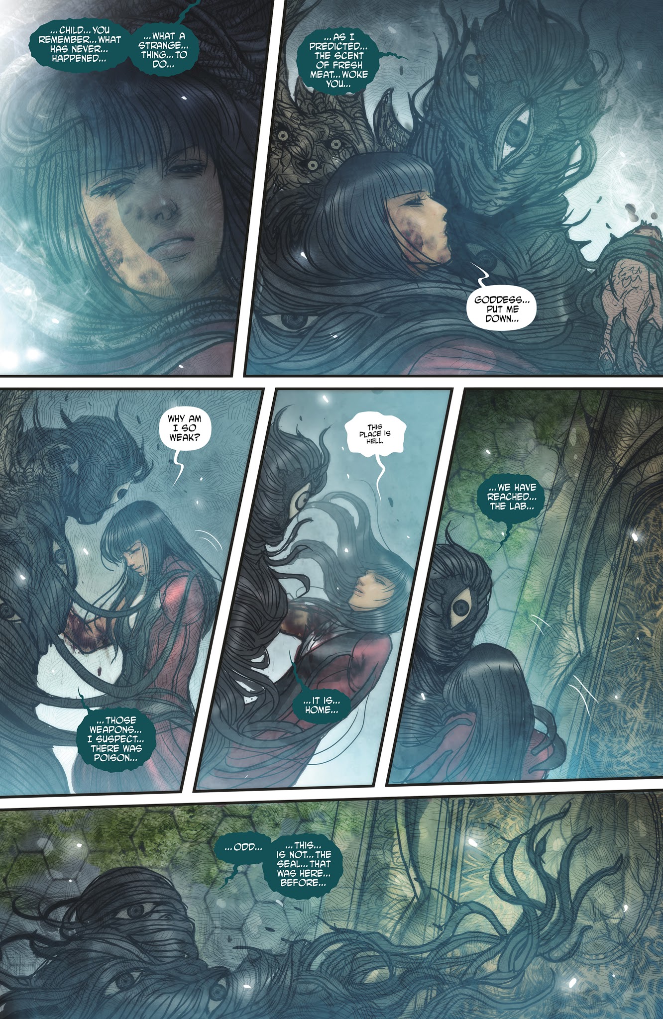 Read online Monstress comic -  Issue #16 - 11