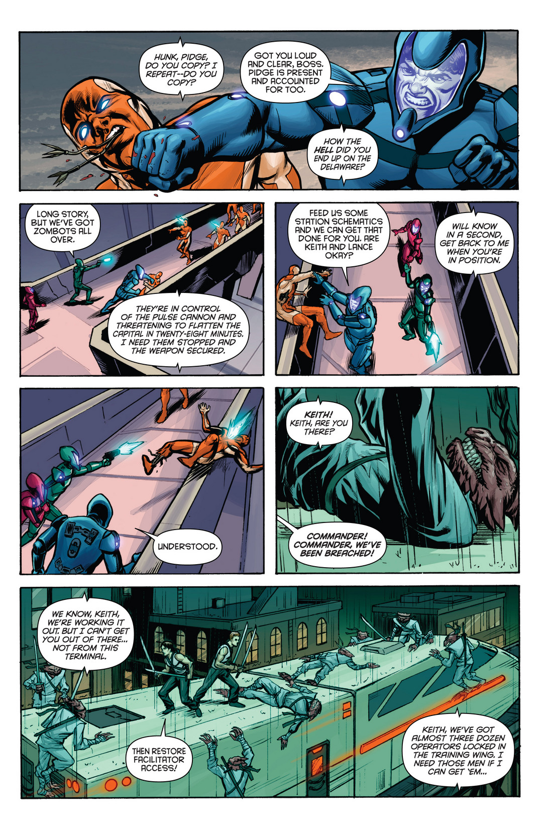 Read online Voltron: Year One comic -  Issue #6 - 10