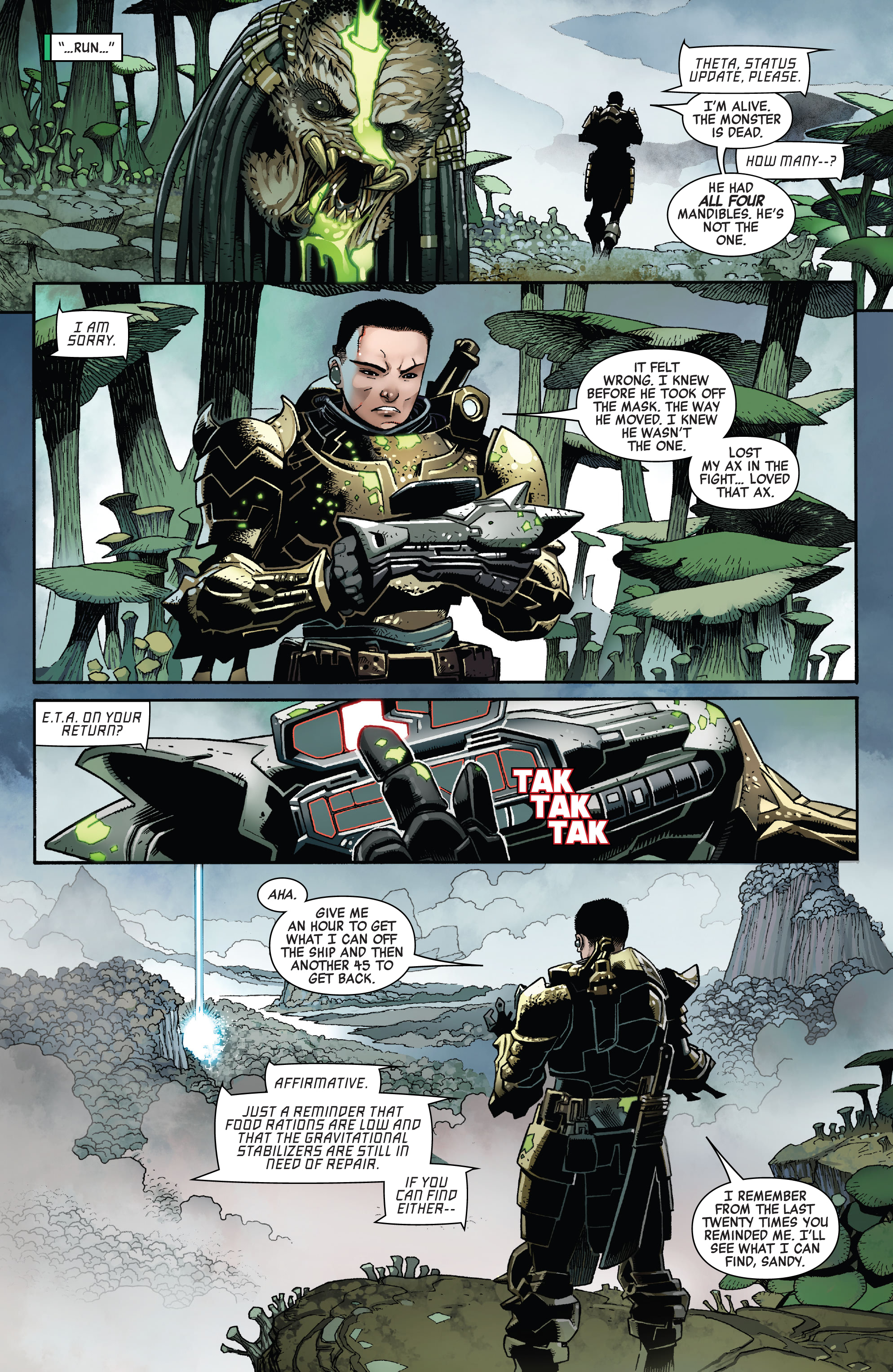 Read online Predator (2022) comic -  Issue #1 - 11