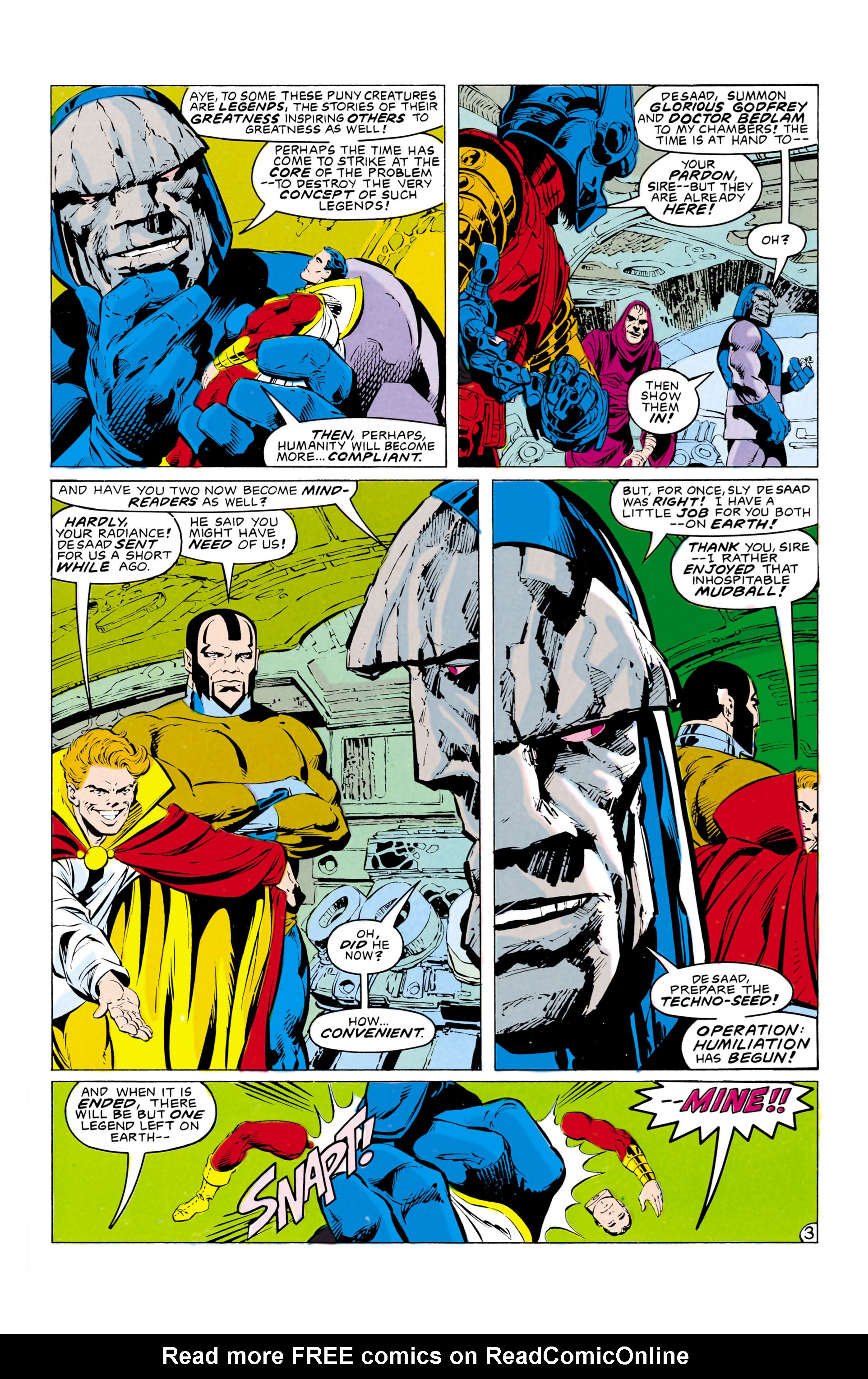 Read online Legends comic -  Issue #1 - 4