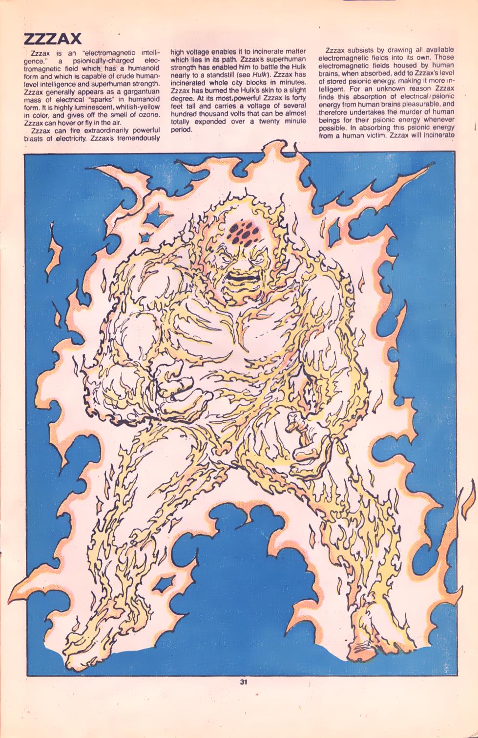 Read online The Official Handbook of the Marvel Universe Deluxe Edition comic -  Issue #15 - 33