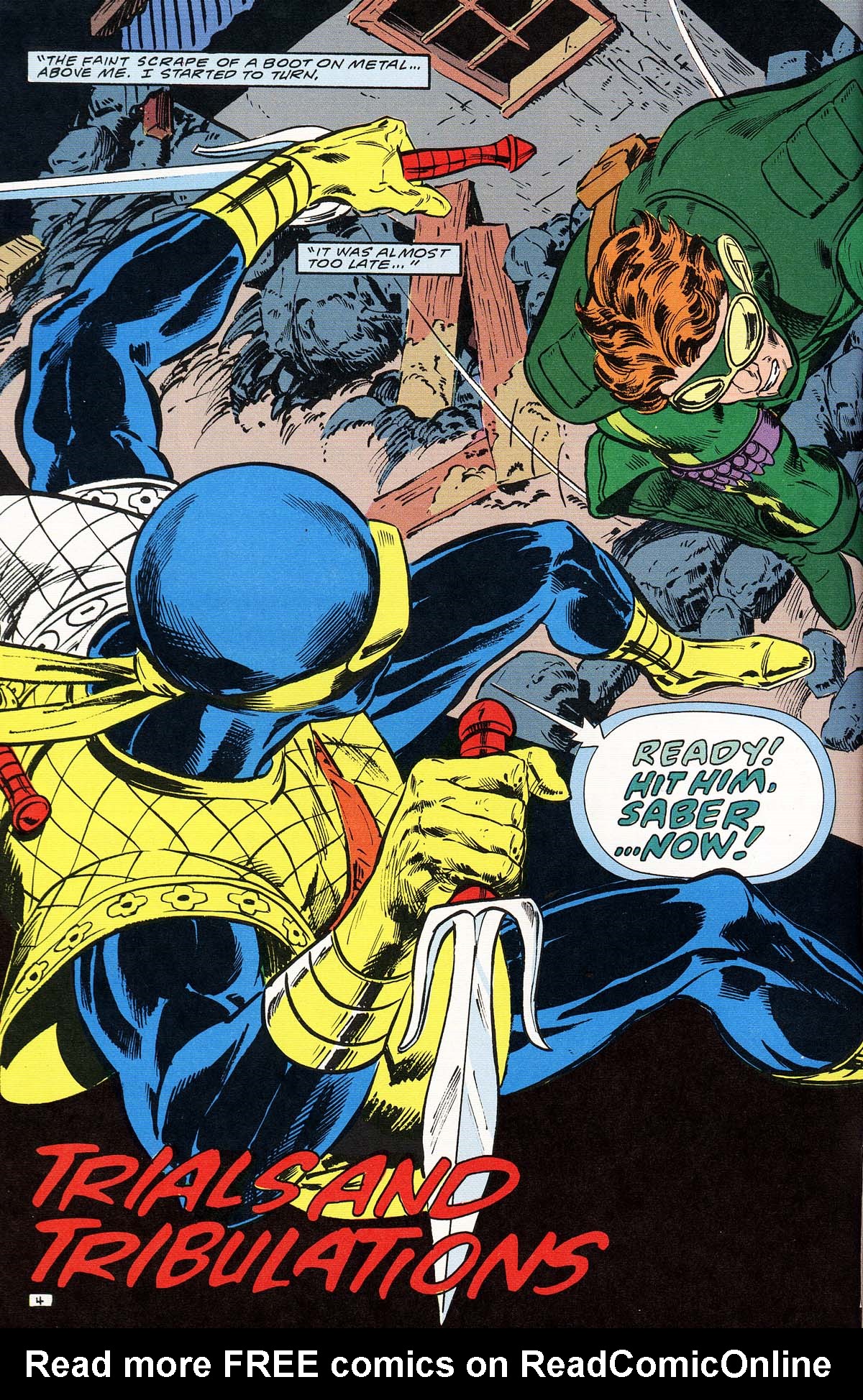 Read online Vigilante (1983) comic -  Issue # _Annual 2 - 6